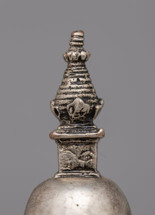 Decorative Copper  Chaitya Stupa | Symbol of Compassion and Enlightenment in Tibetan Art