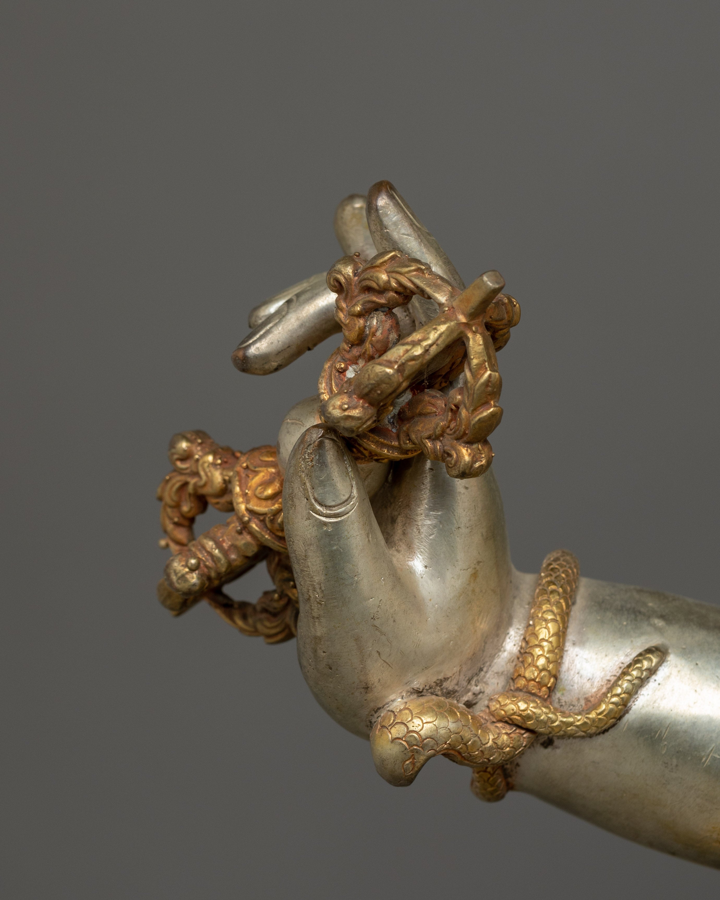 Vajrapani Wrathful Deity Statue | Fierce Guardian of Buddhism
