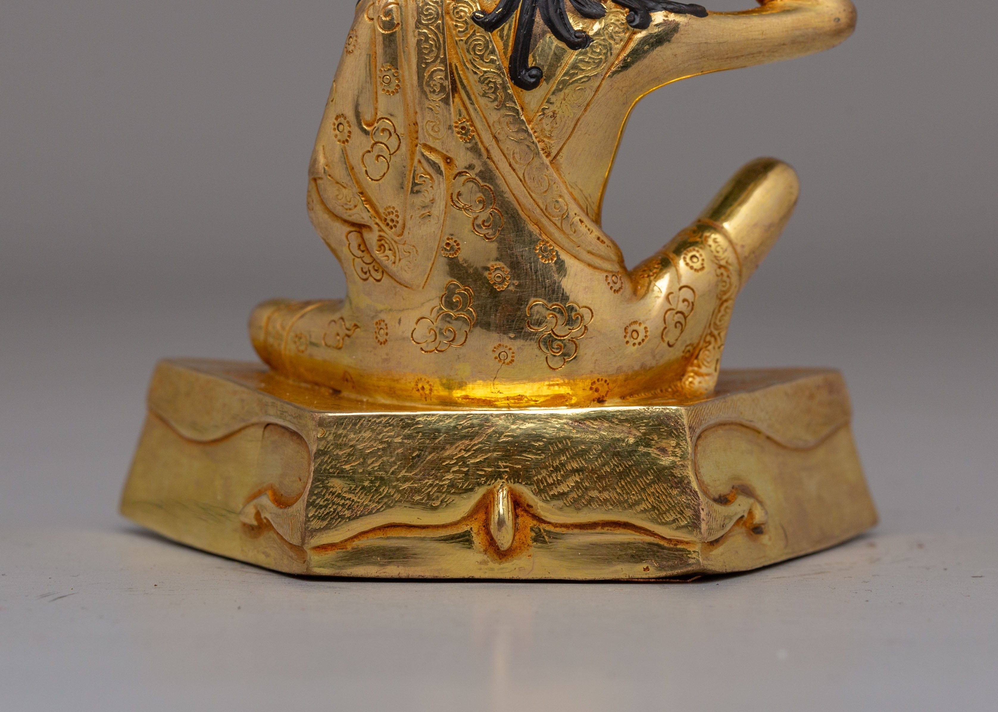 Sacred Milarepa Buddhist Master Statue | Tibetan Yogi Sculpture