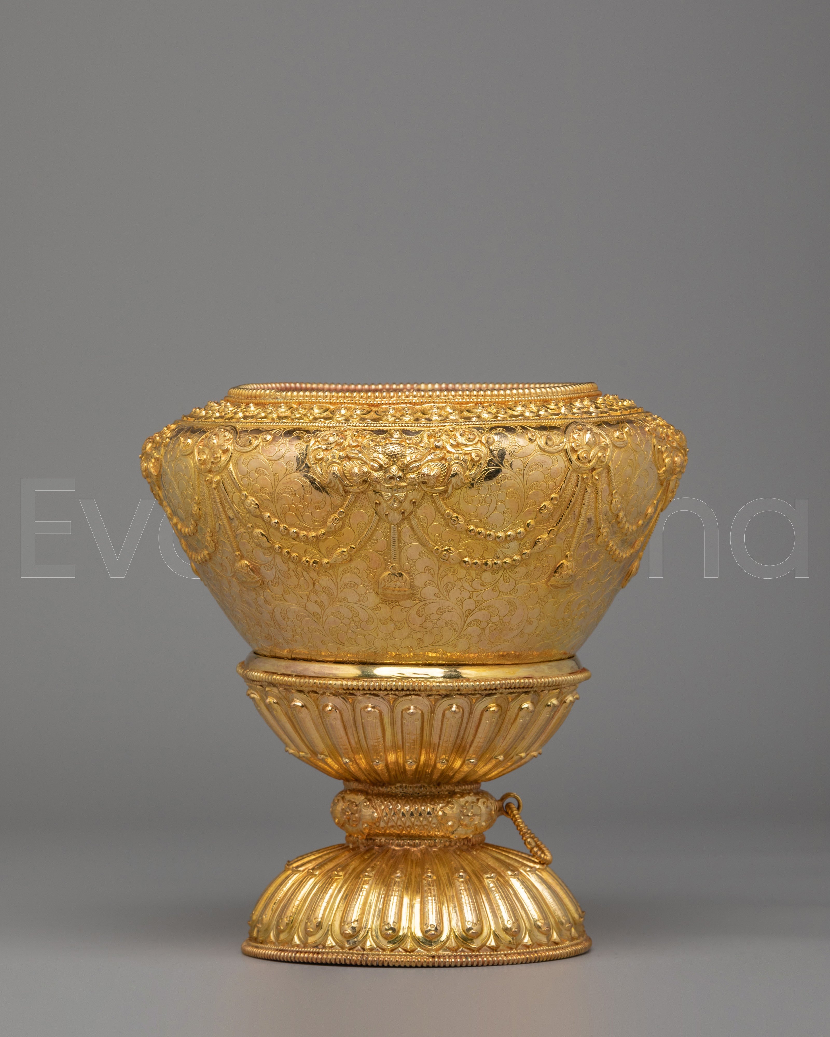Handcrafted Himalayan Golpa With Stand