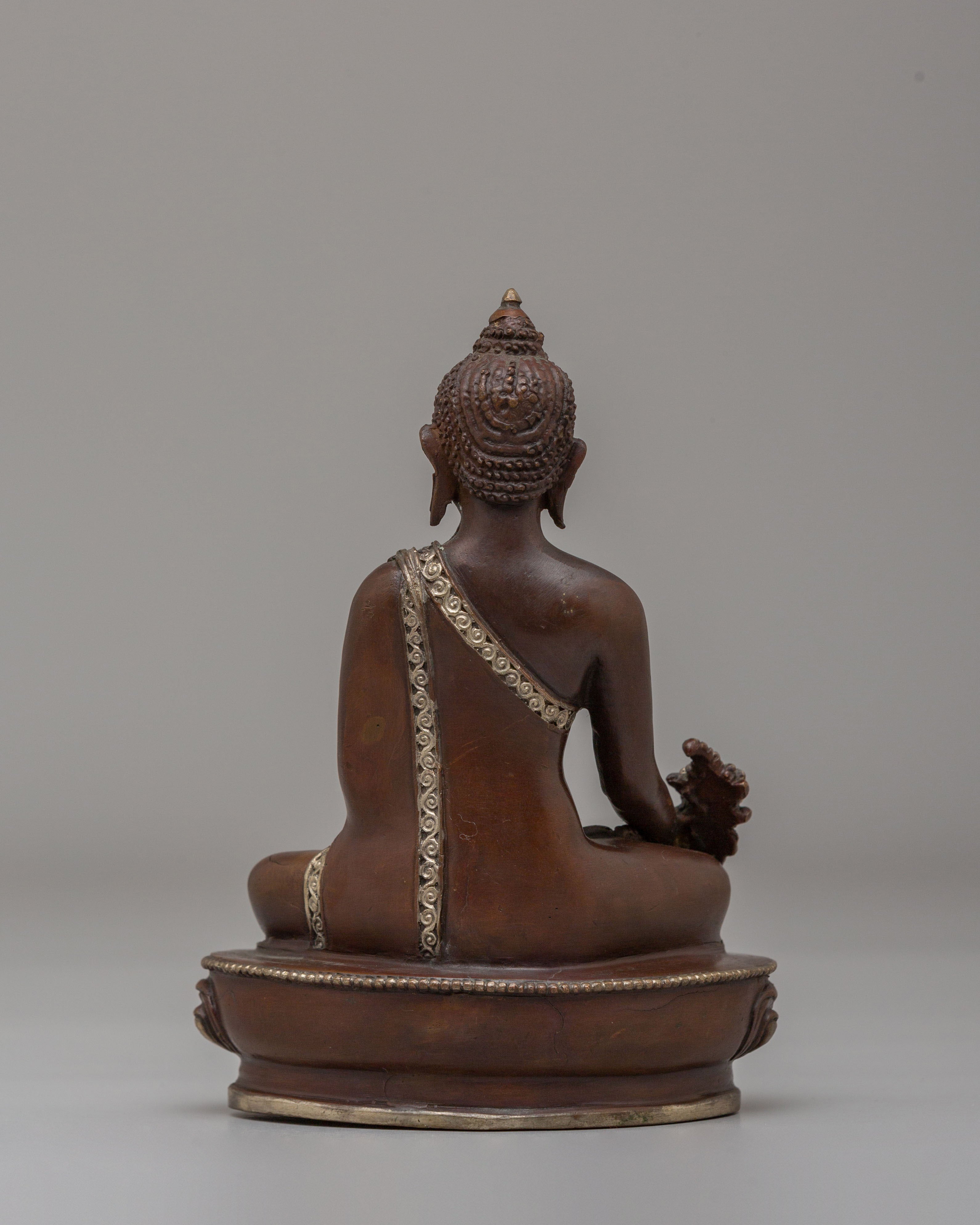 Bhaisajyaguru Healing Buddha Statue | Sacred Medicine Buddha Sculpture