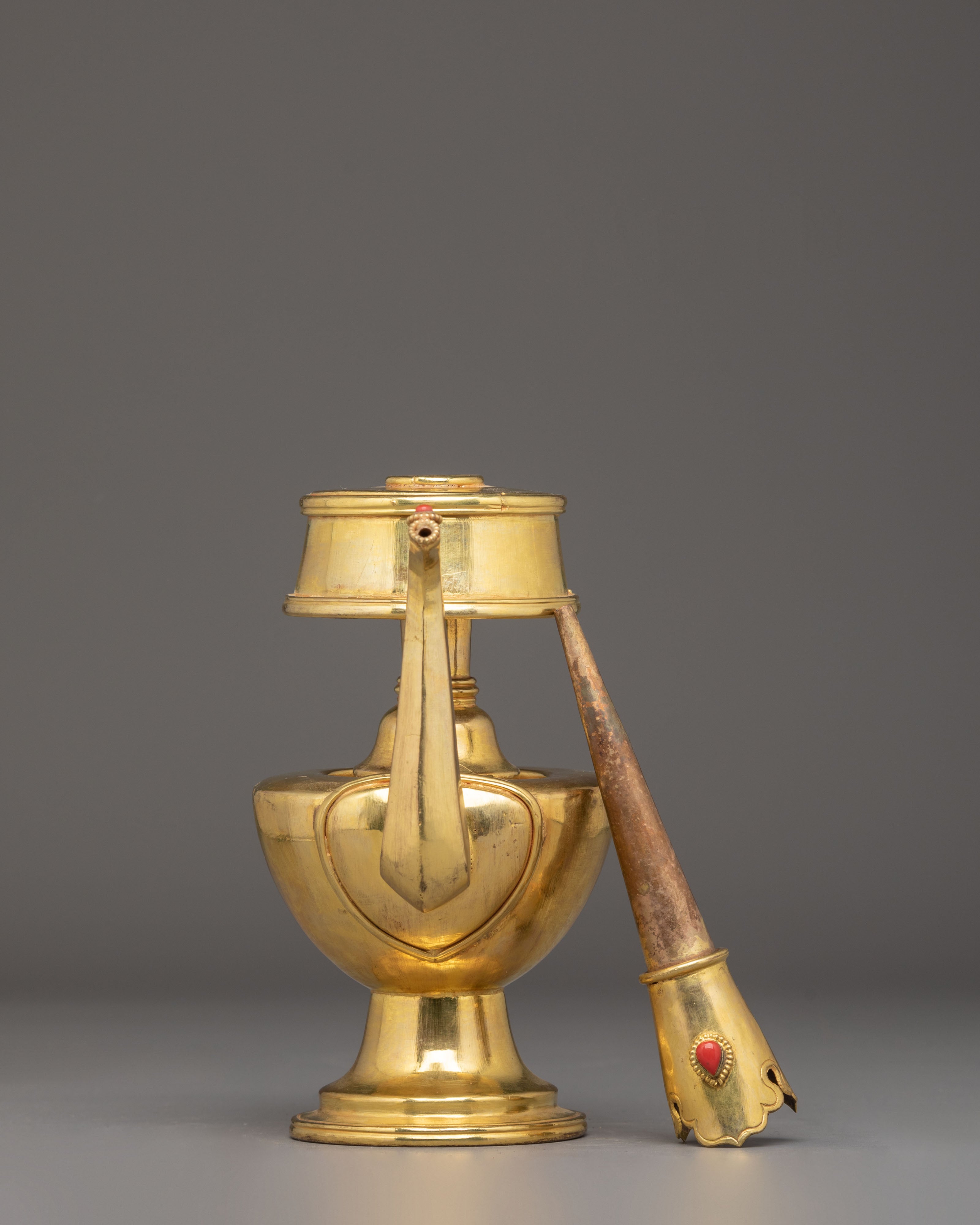 Handcrafted Tibetan Ritual Bhumba | Bhumba for Buddhist Ceremony