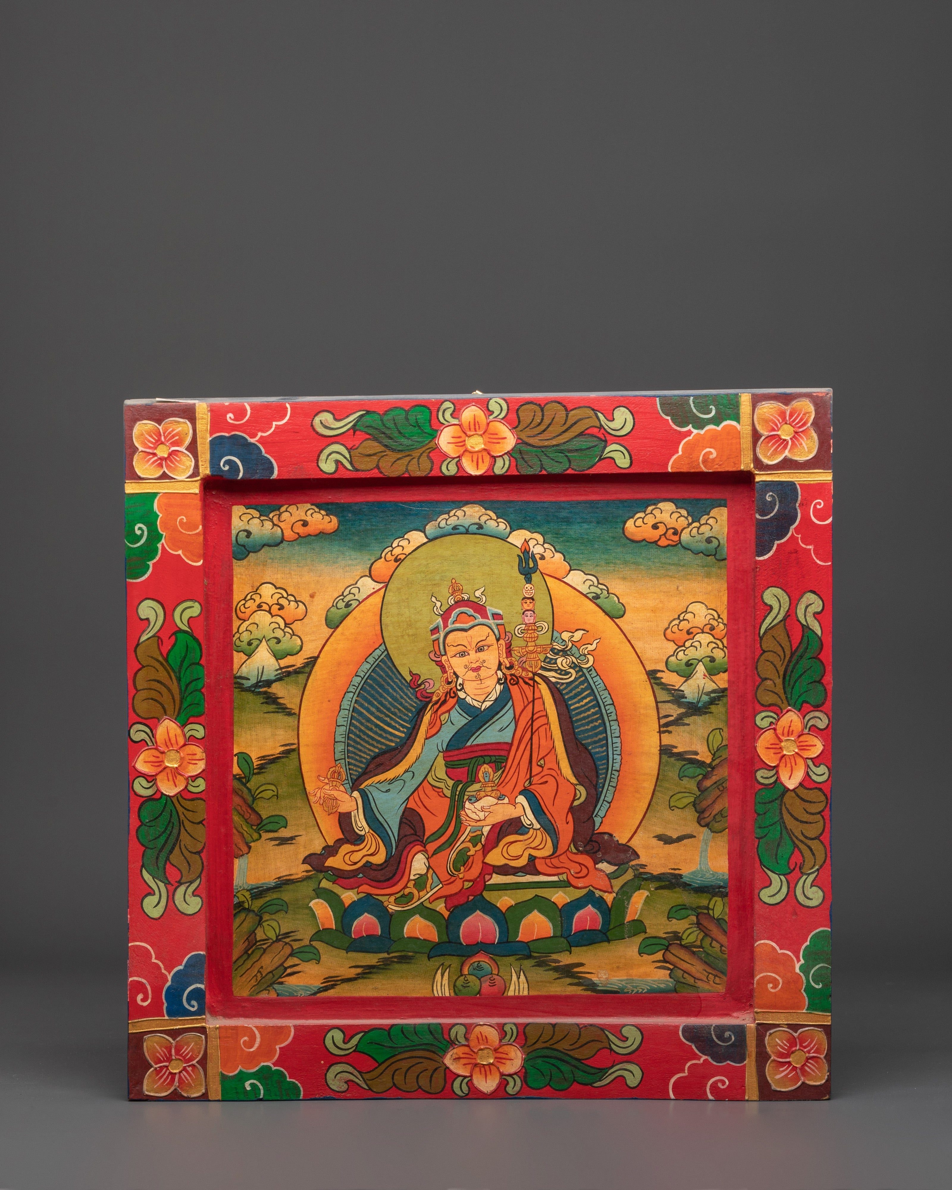 Handcrafted Guru Rinpoche Wall Art