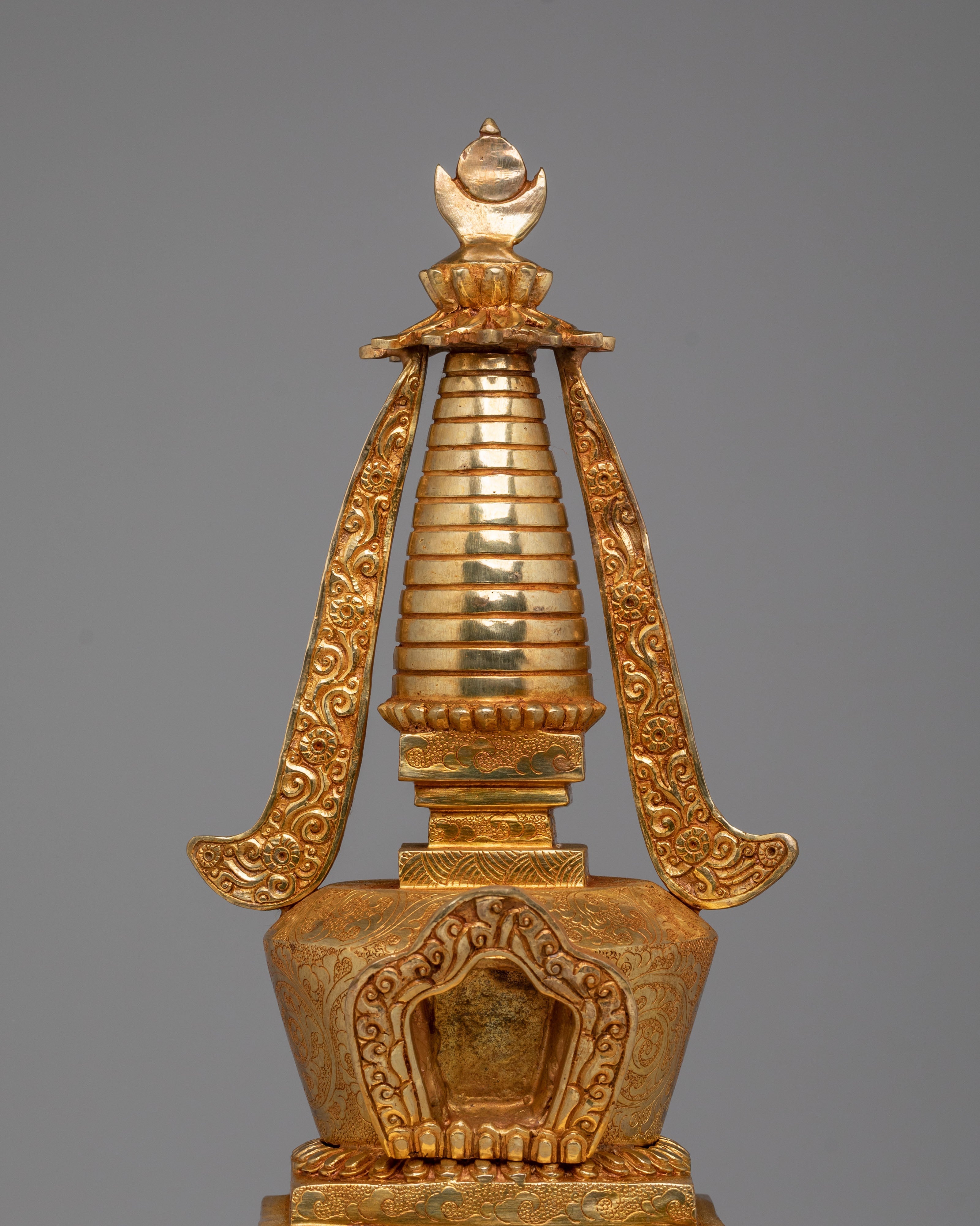 Handmade Buddhist Stupa for Peace | Symbol of Enlightenment