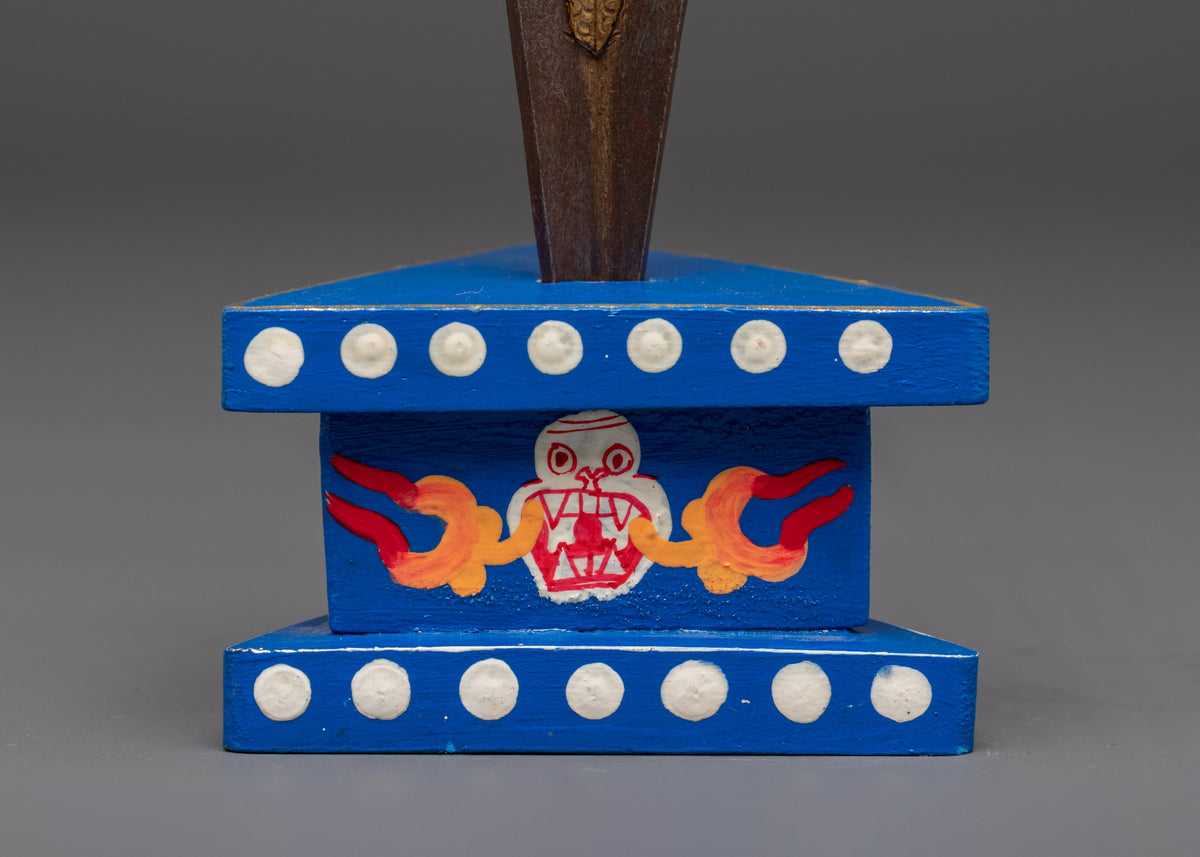 Sacred Tibetan Phurba Dagger | Powerful Tantric Protection Tool