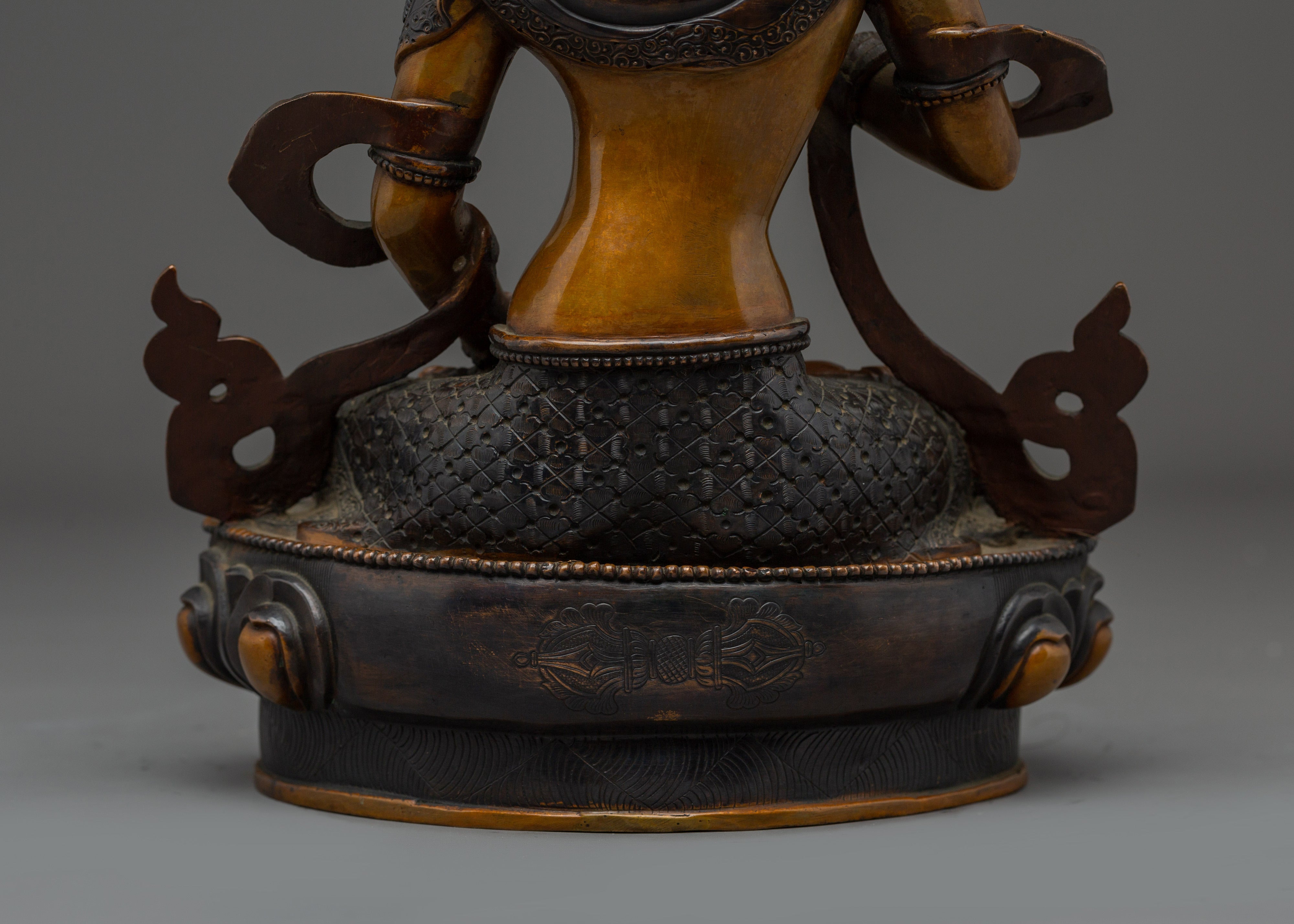 Vajrasattva Buddhist Deity Statue | Tibetan Deity of Purification & Healing