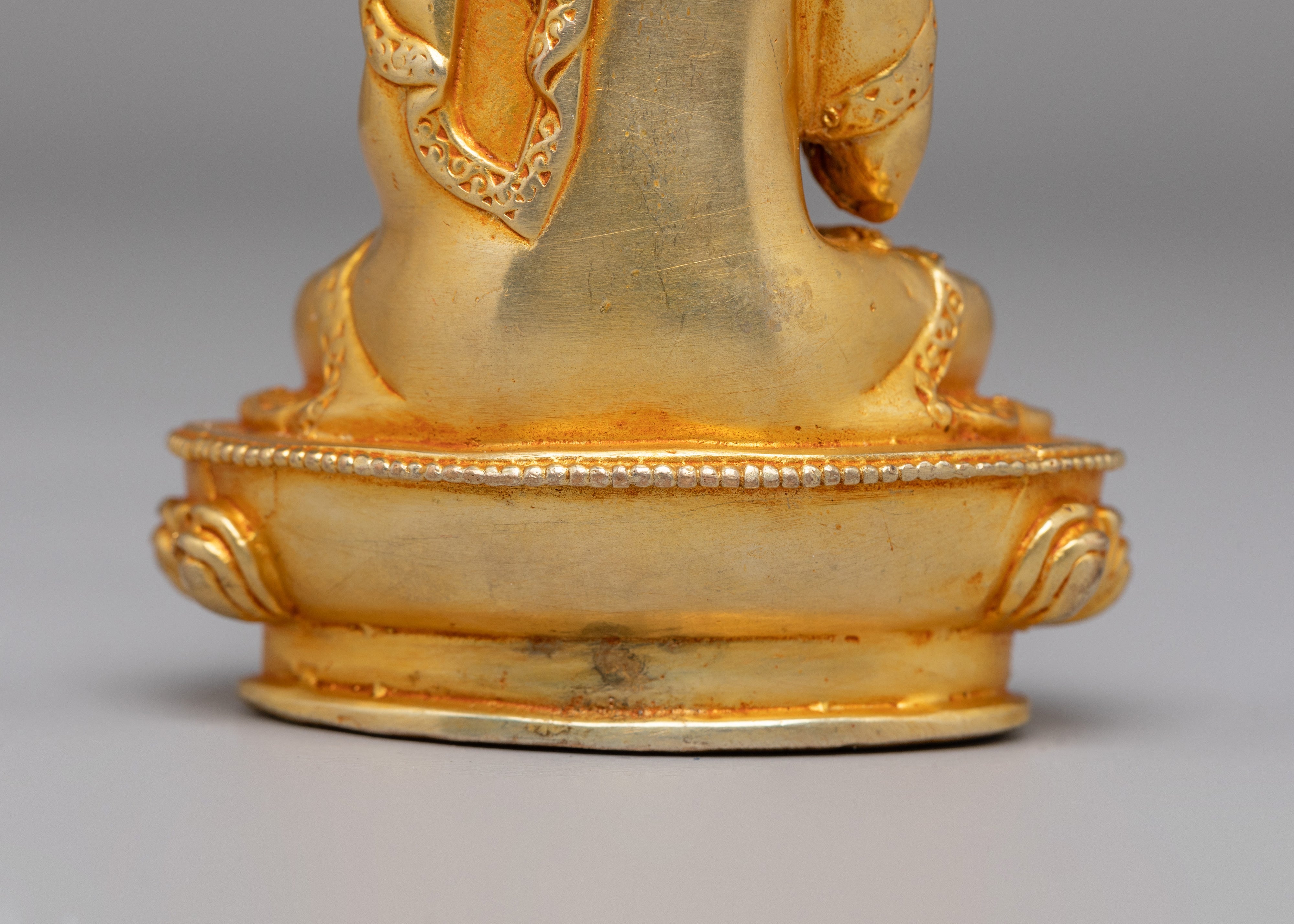 Handmade Amogasiddhi Statue | Copper Body with 24K Gold Plating