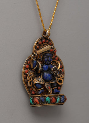 Gold-plated filigree Pendant | Spiritual Jewelry wear