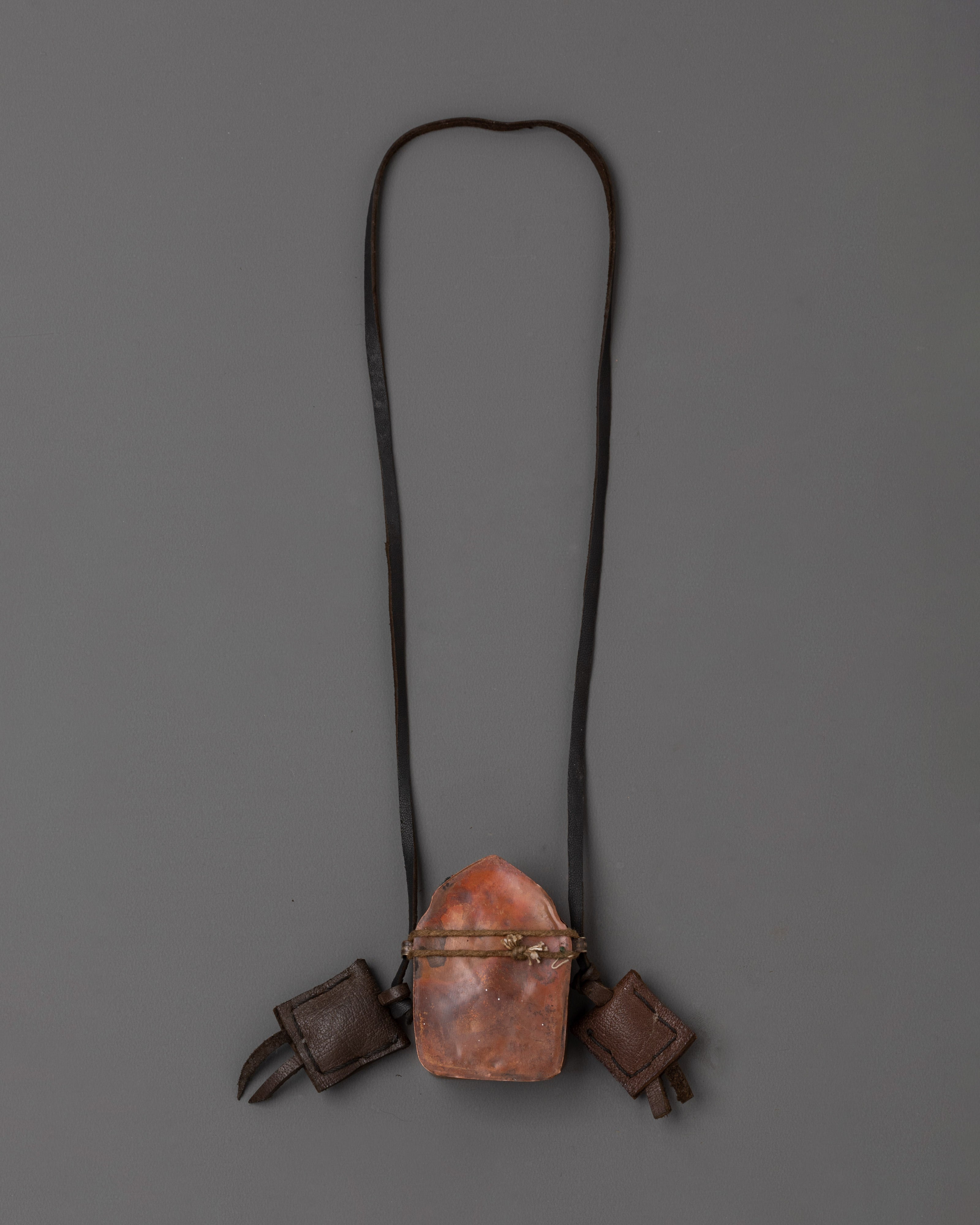 Ghau Box with a Buddhist Deity | Portable Shrine for Meditation and Mindfulness