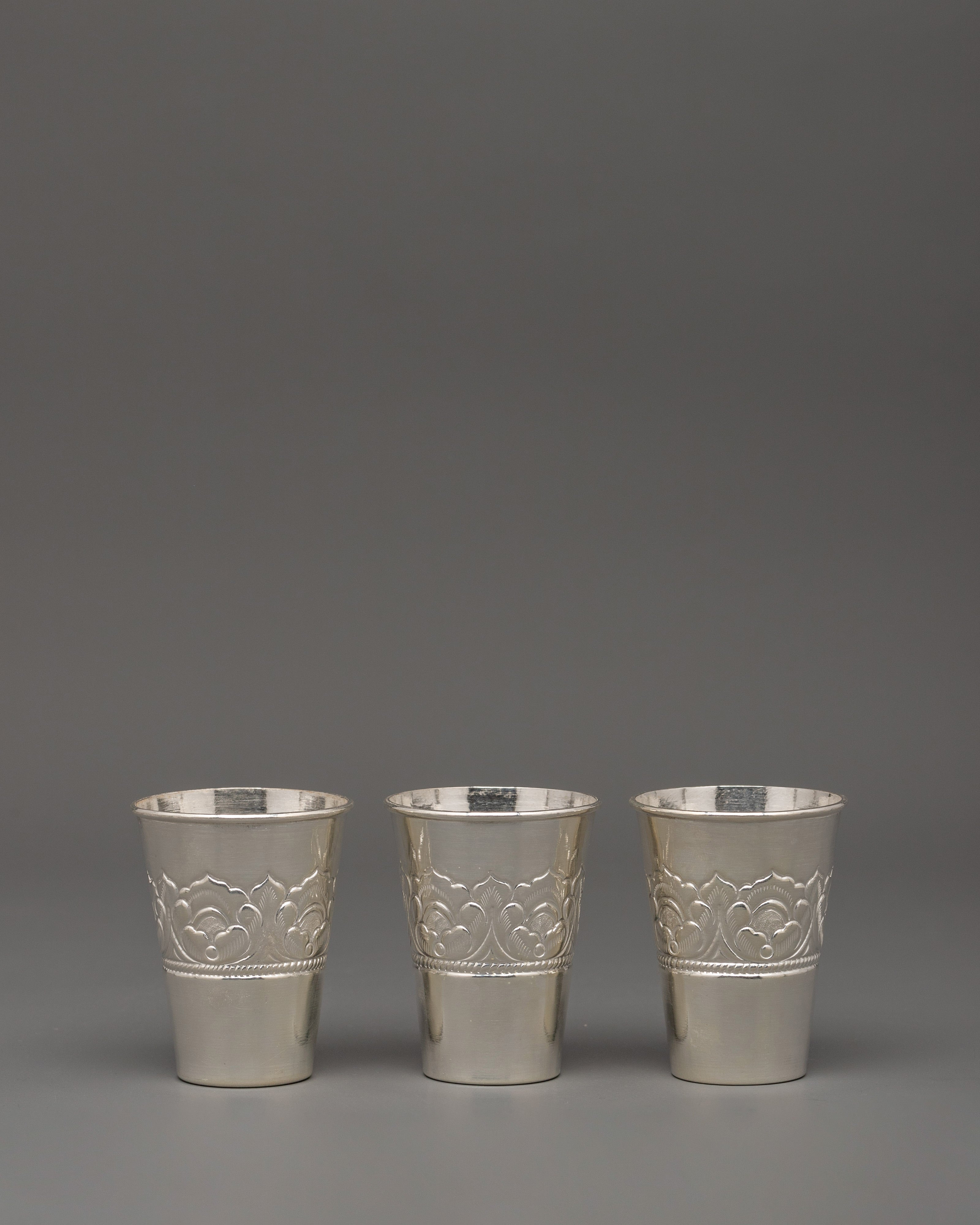 Silver Puja Thali Set | Ideal for Altar or Temple Ceremonies
