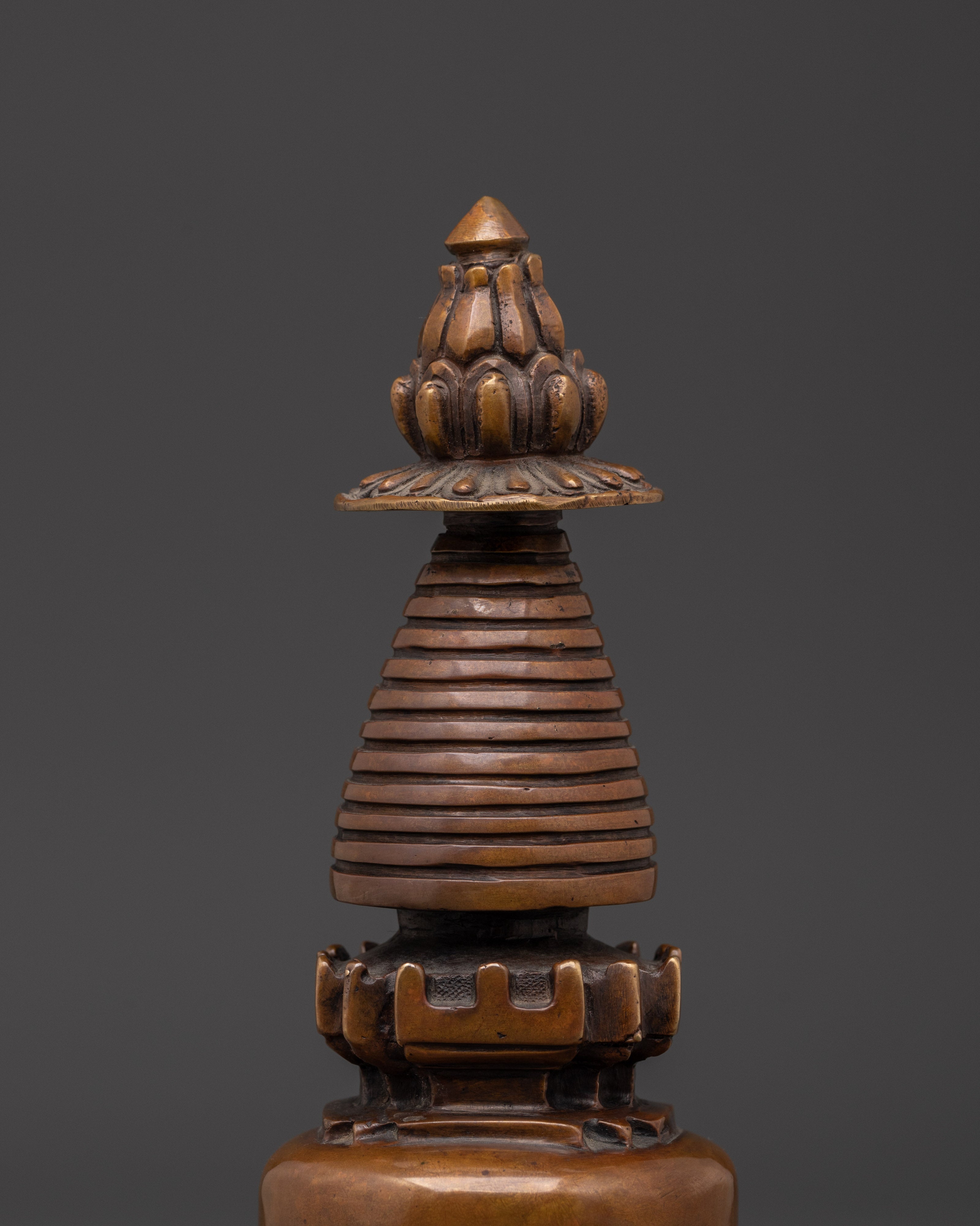 Handcrafted Stupa Altar Decor | Sacred Tibetan Buddhist Ritual Display