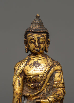 Shakyamuni Buddha Historic Figure | Buddhist Decor for Meditation & Spiritual Altar