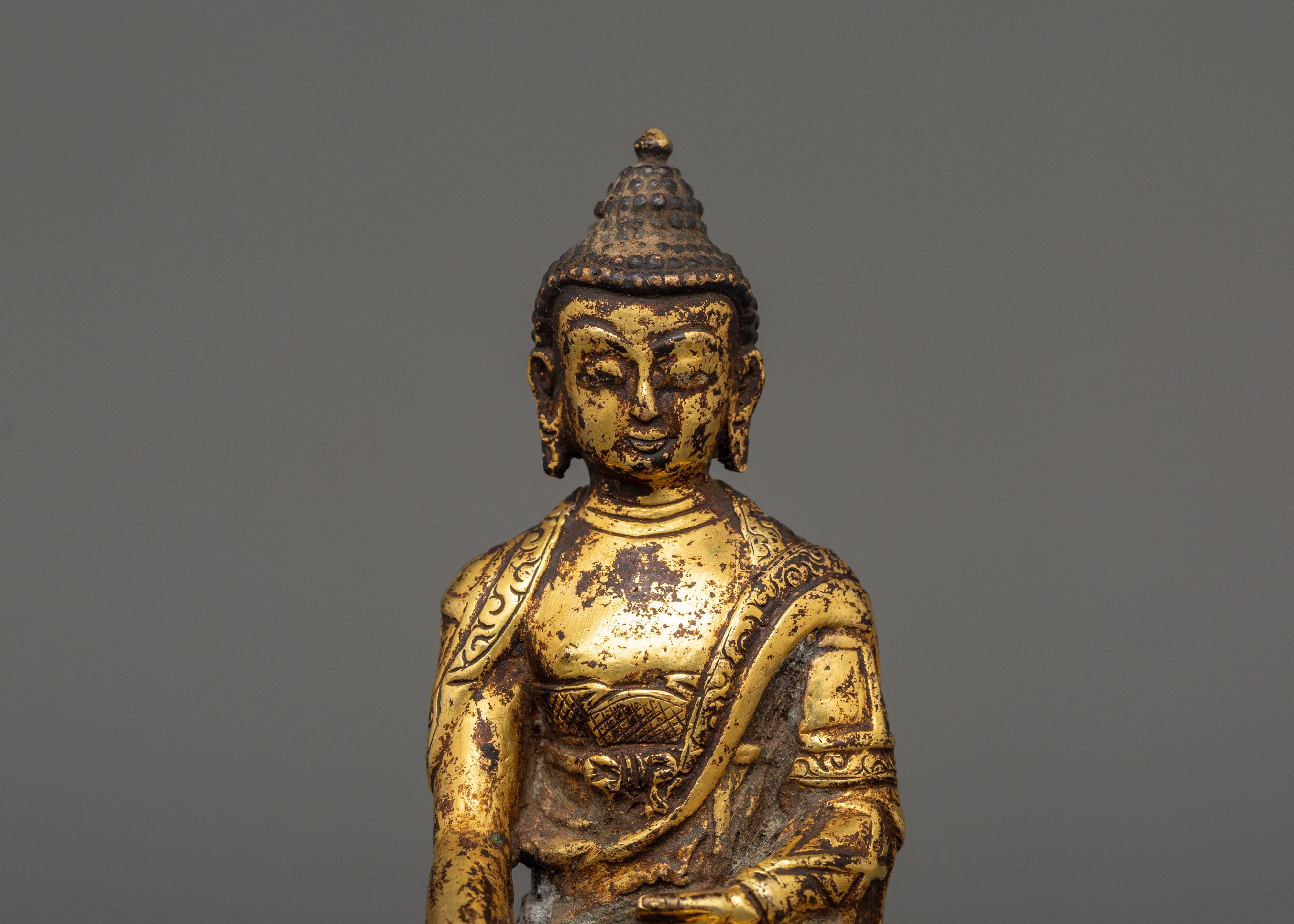 Shakyamuni Buddha Historic Figure | Buddhist Decor for Meditation & Spiritual Altar