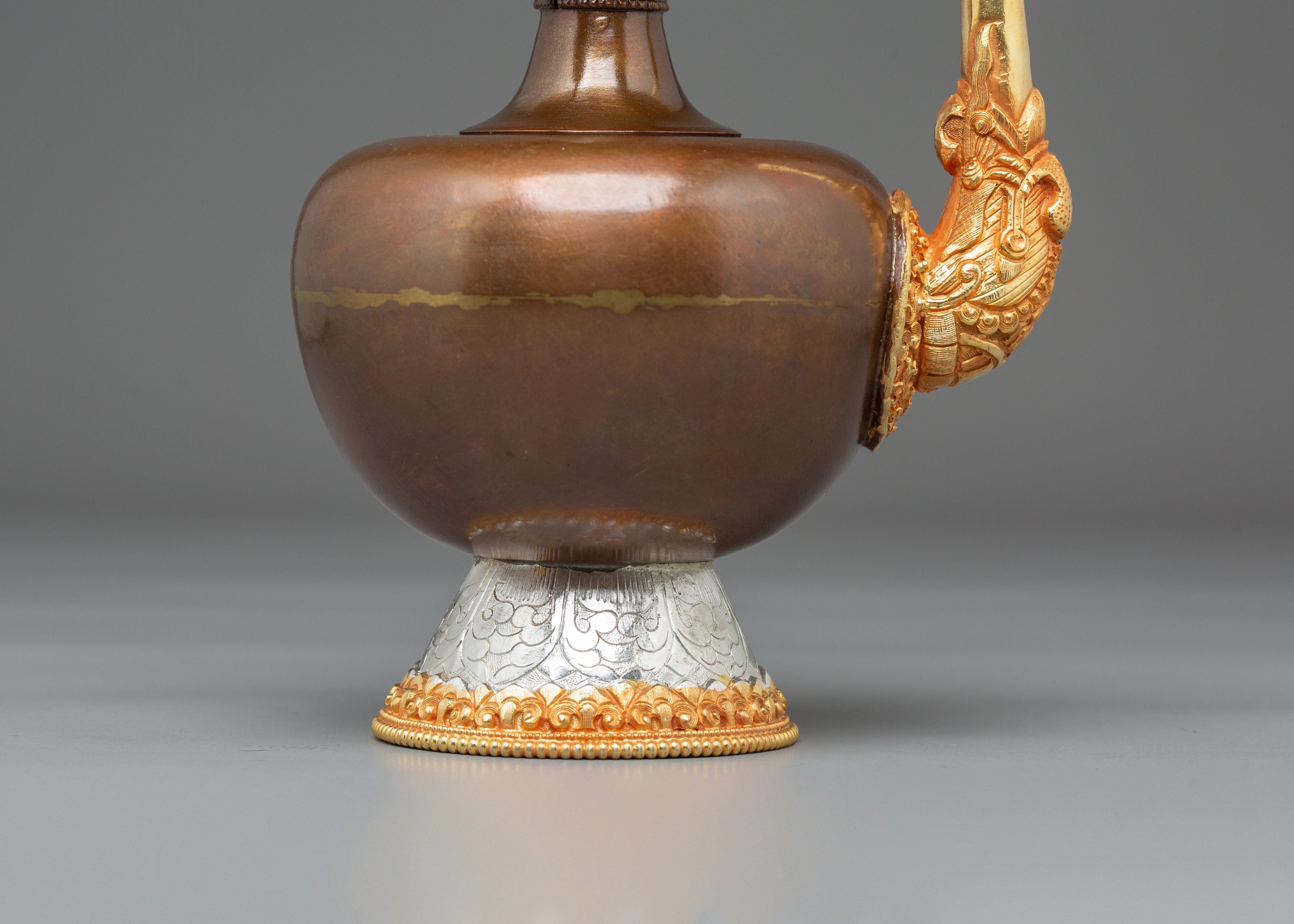 Buddhist Water Offering Bhumba Set | Sacred Ritual Vase for Blessings and Purification