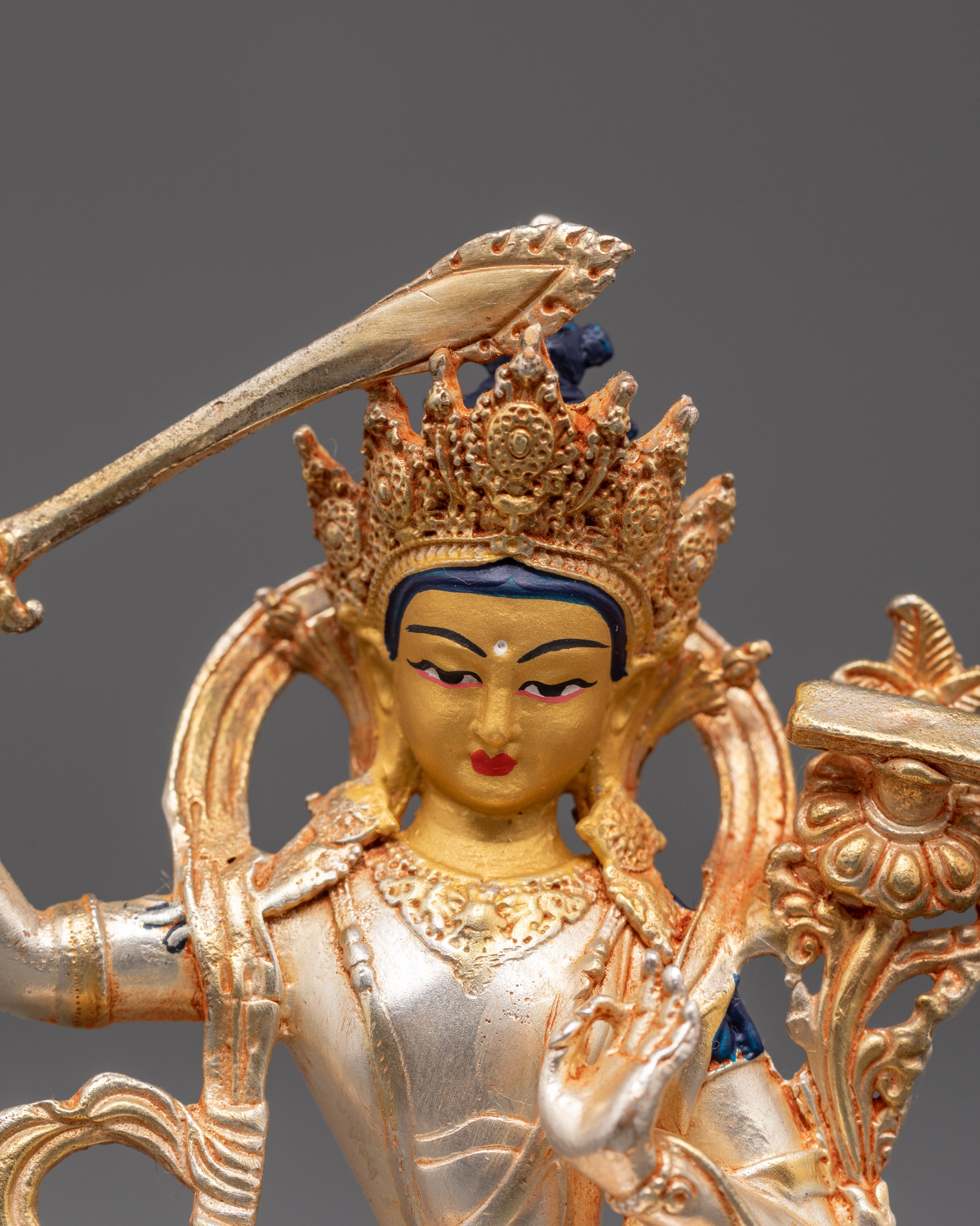 Tibetan Sculpture of Manjushri | Himalayan Buddhist Art