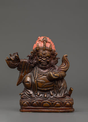 Mahakala Bernagchen Tibetan Protector Deity | Home Shrine & Meditation Decor