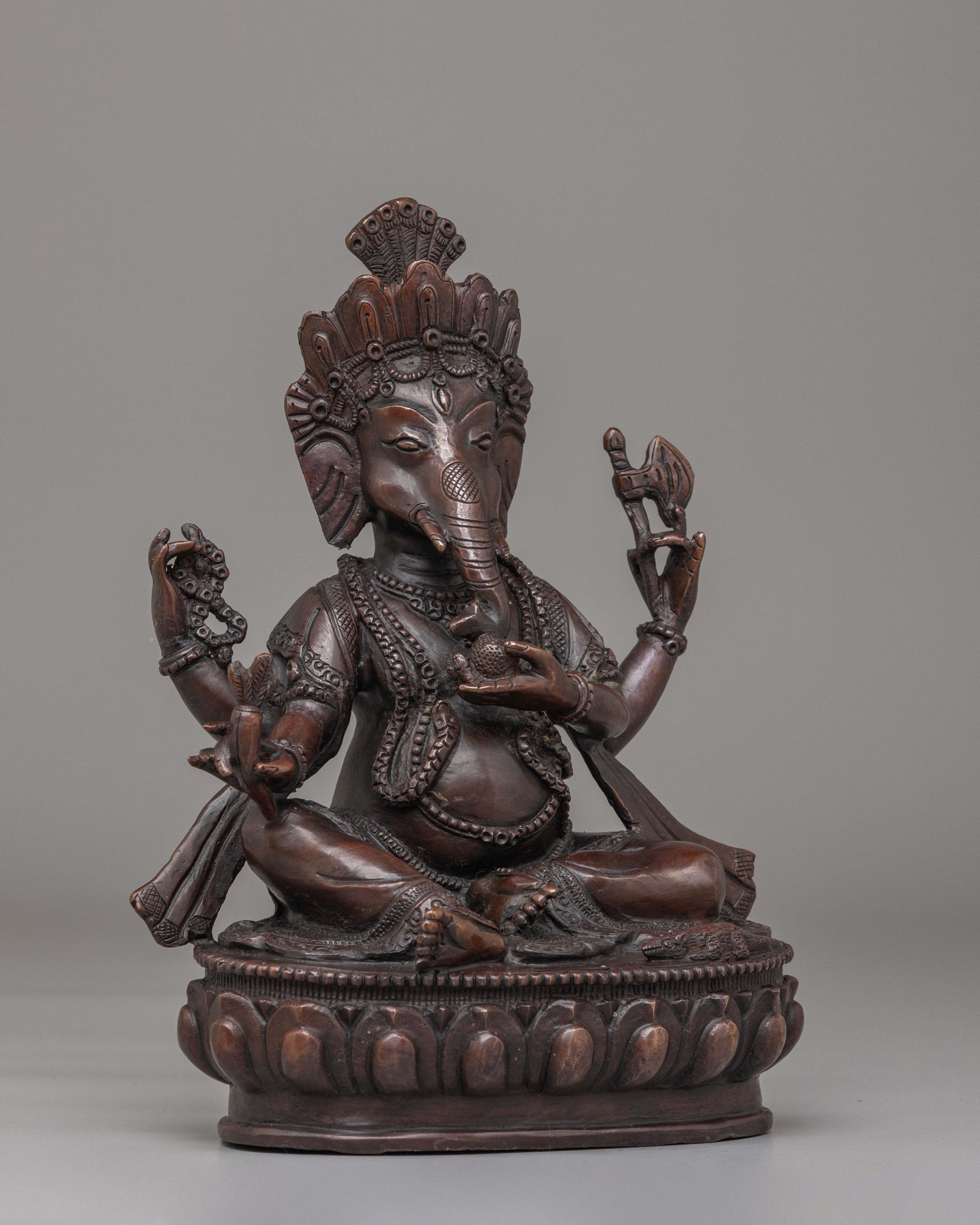 Traditional Ganpati Deity Statue | Symbol of wisdom