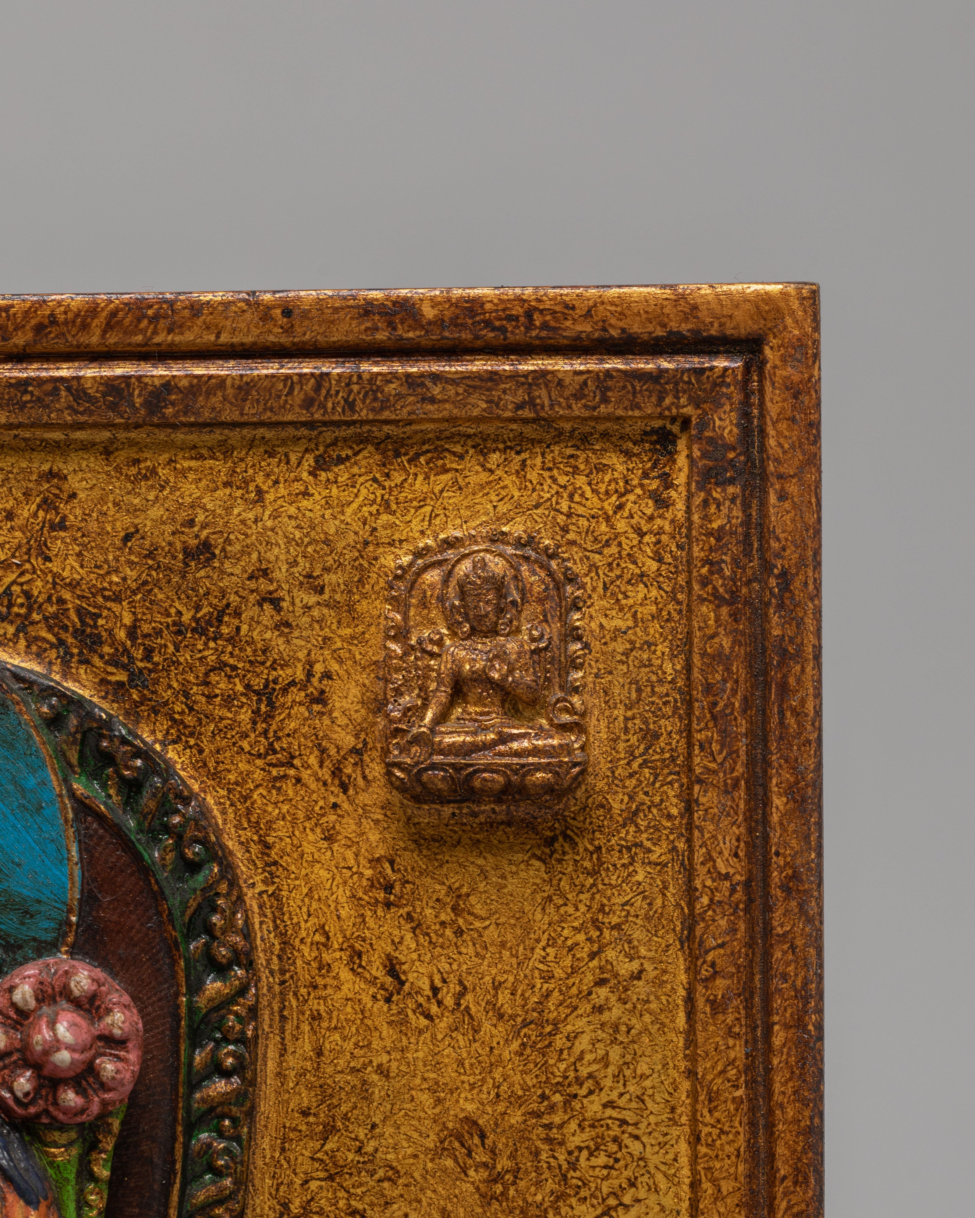 Handmade White Tara Wall Hanging | Tibetan Buddhist Goddess Decor