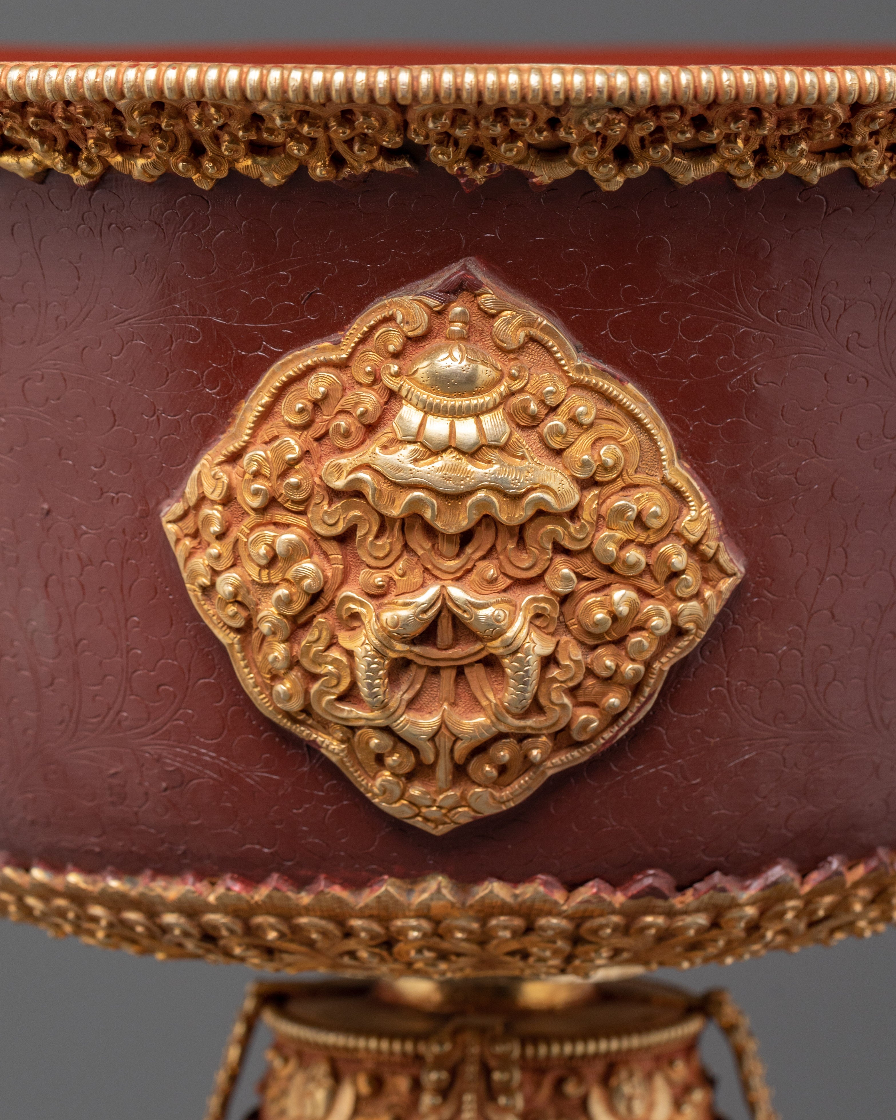 Handcrafted Tibetan Butter Lamp | Traditional Ritual Lamp