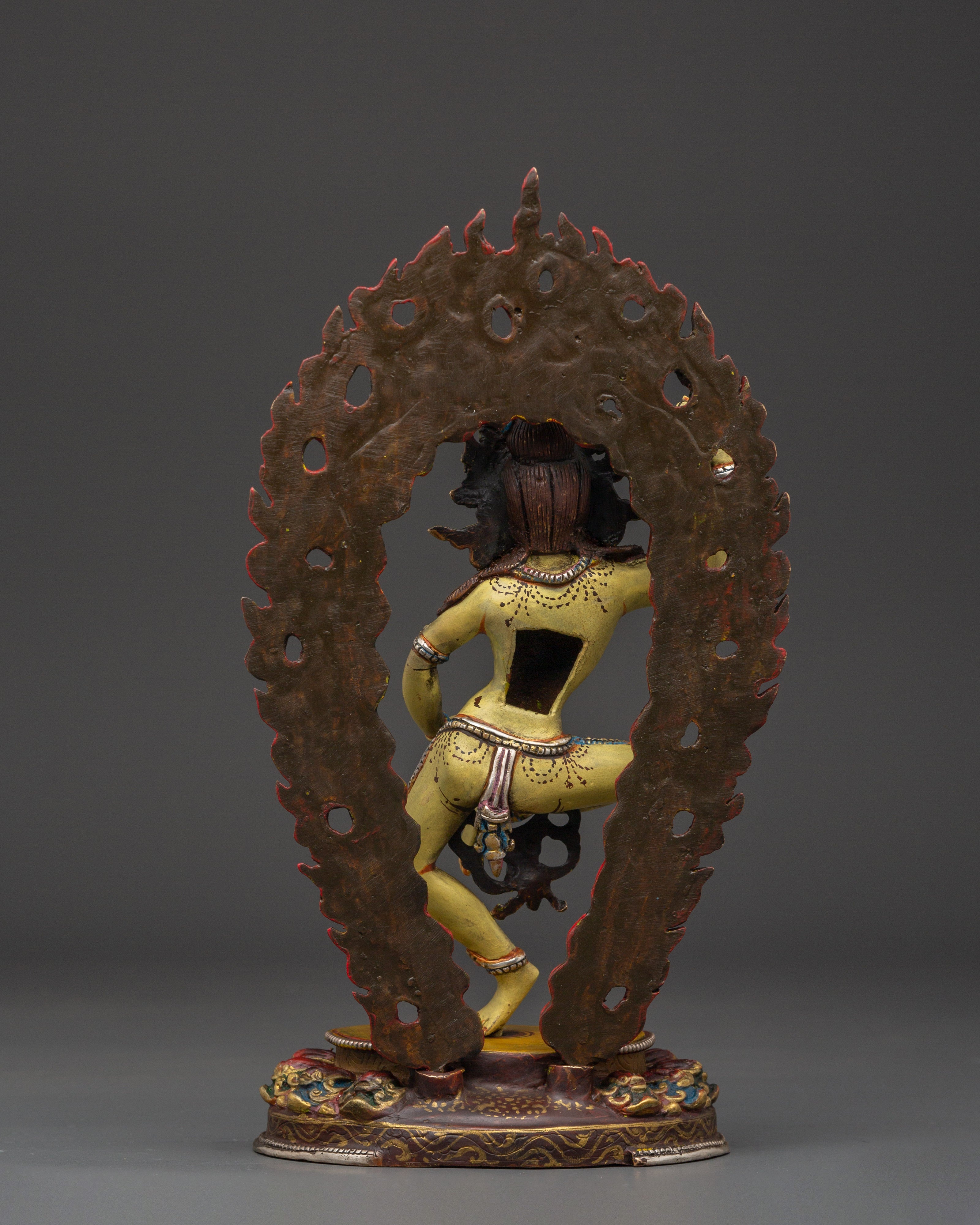 Handcrafted Machig Labdron Figurine | Tibetan Copper Goddess Statue