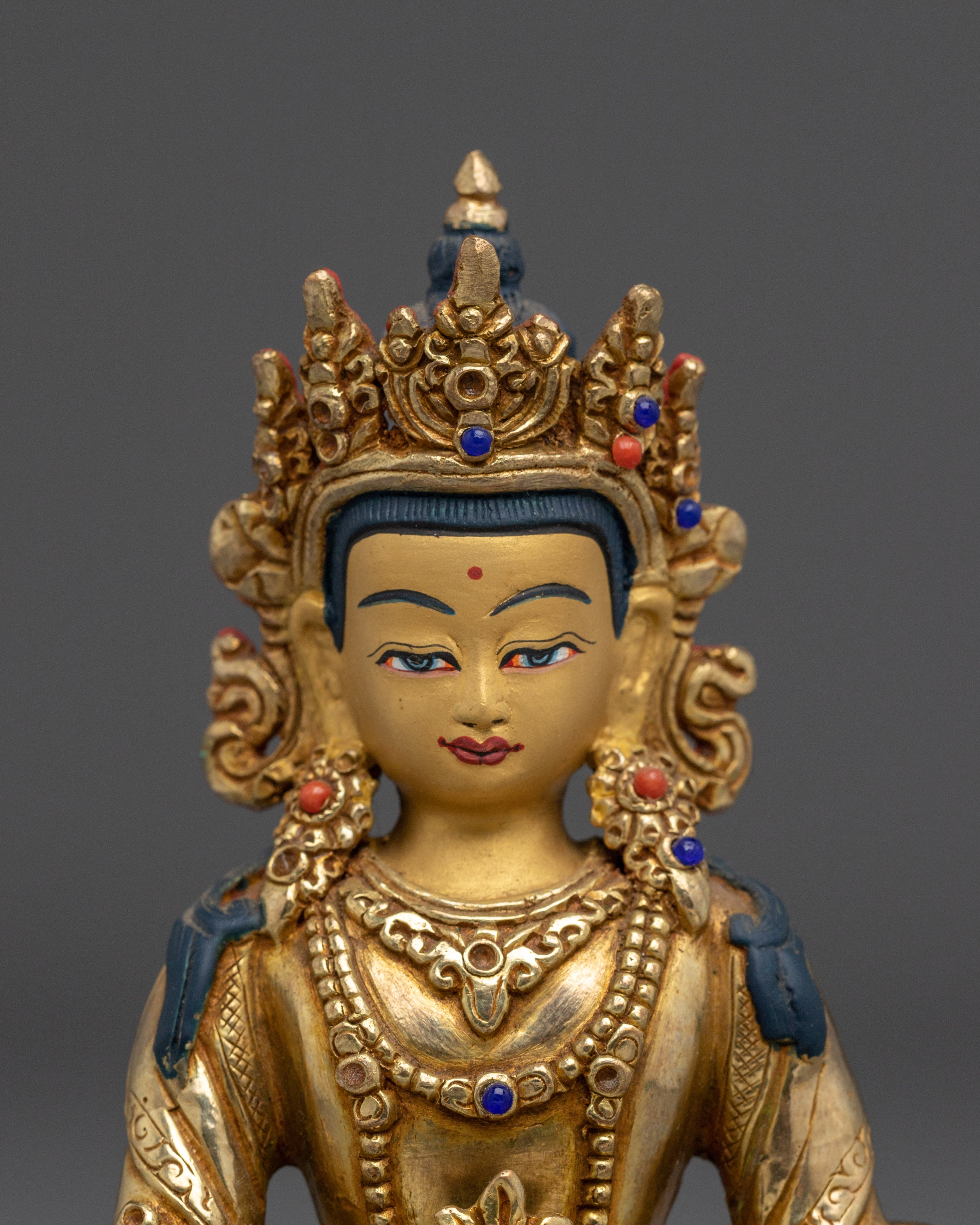 Handmade Amitayus Decor Artwork | Buddha of Infinite Life