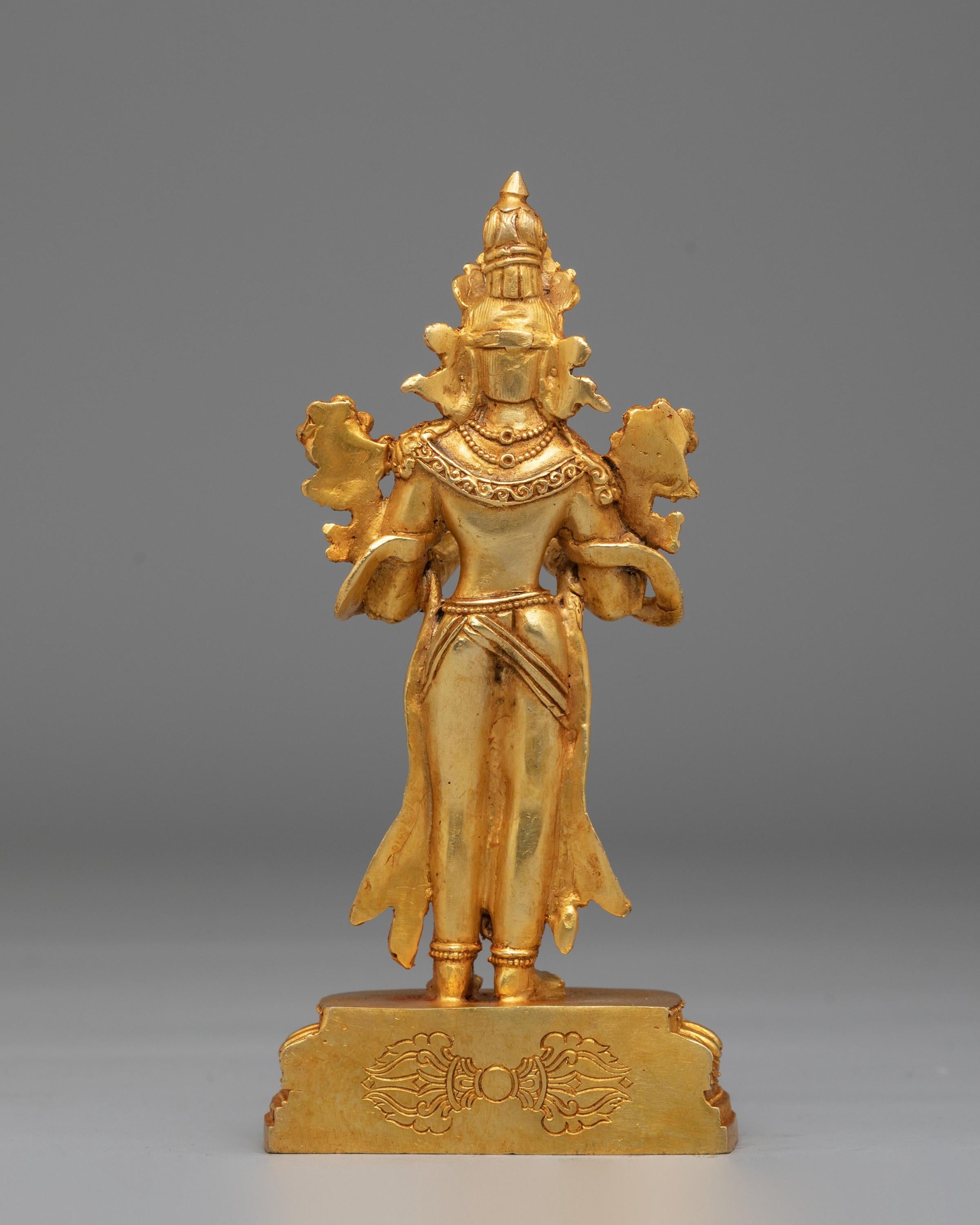 Lokeshwor Statue Bodhisattva of Compassion | Handcrafted Buddhist Artwork