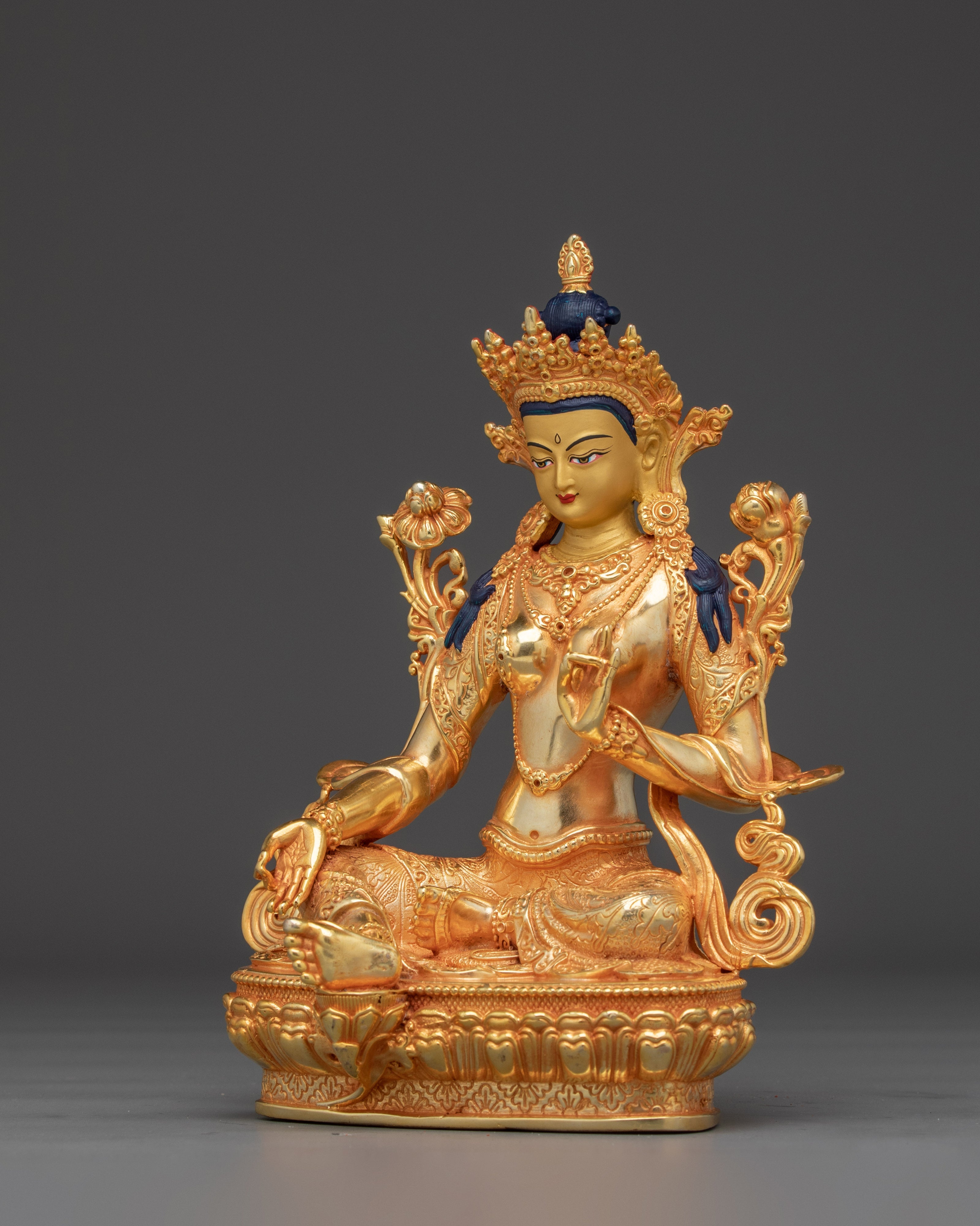 Spiritual protection Deity Green Tara | Peaceful deity