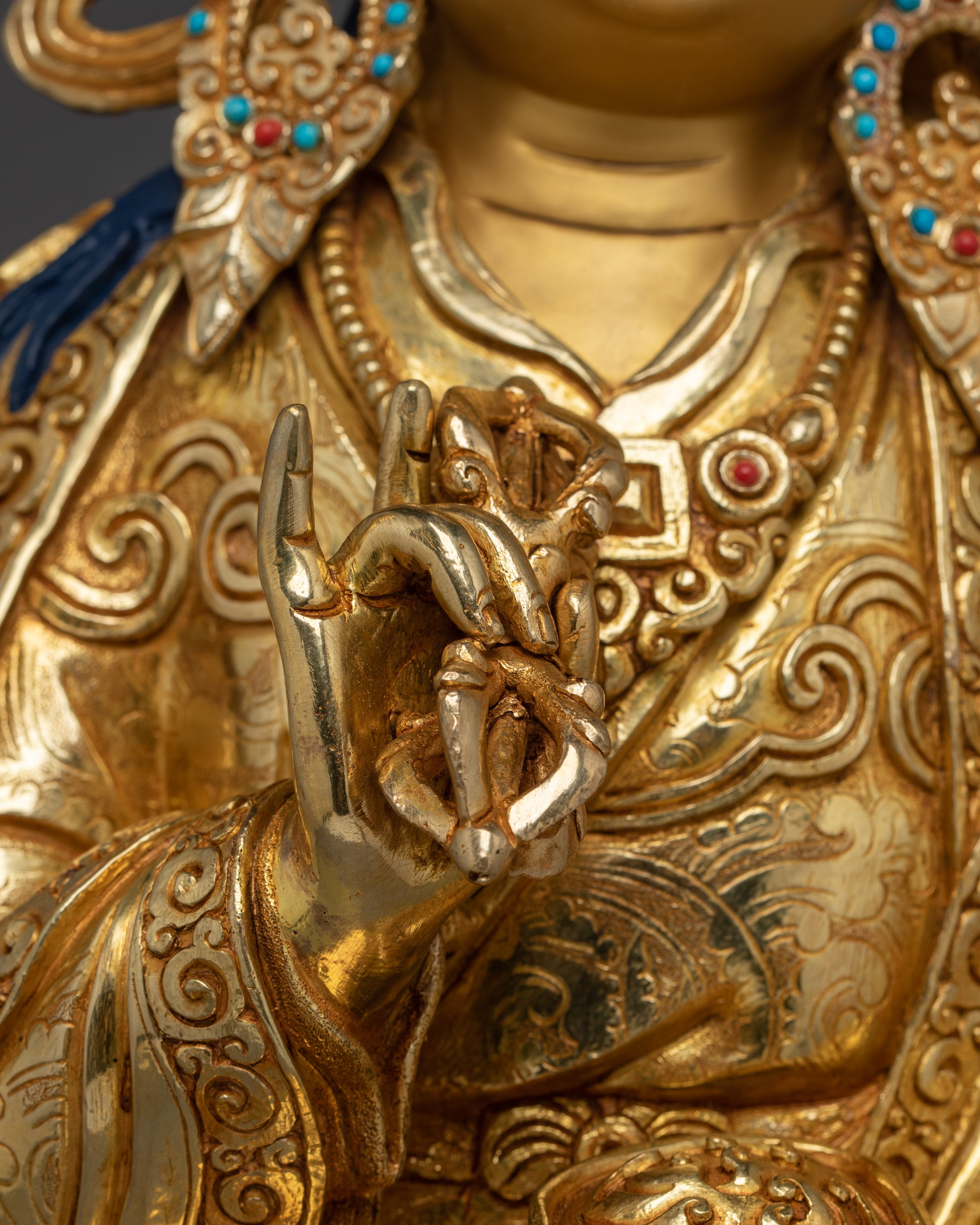 Guru Tsokye Sculpture | Padmasambhava Wrathful Form