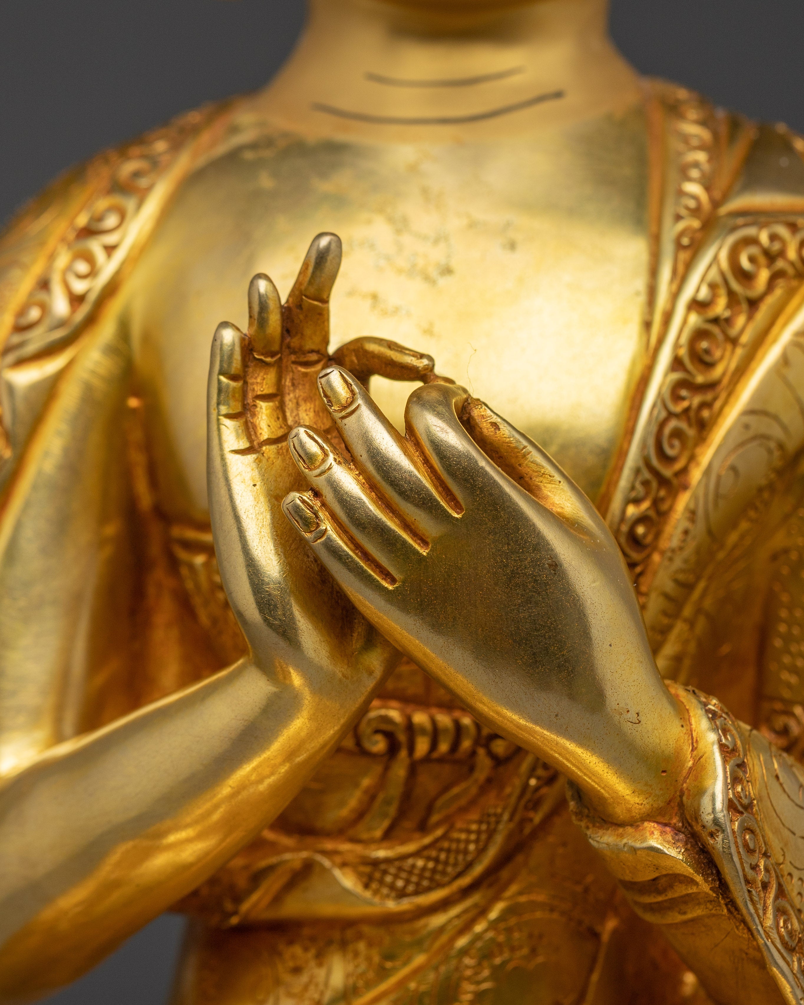 Five Dhyani Buddha Statue Set | Symbol of Five Wisdoms and Enlightened Qualities