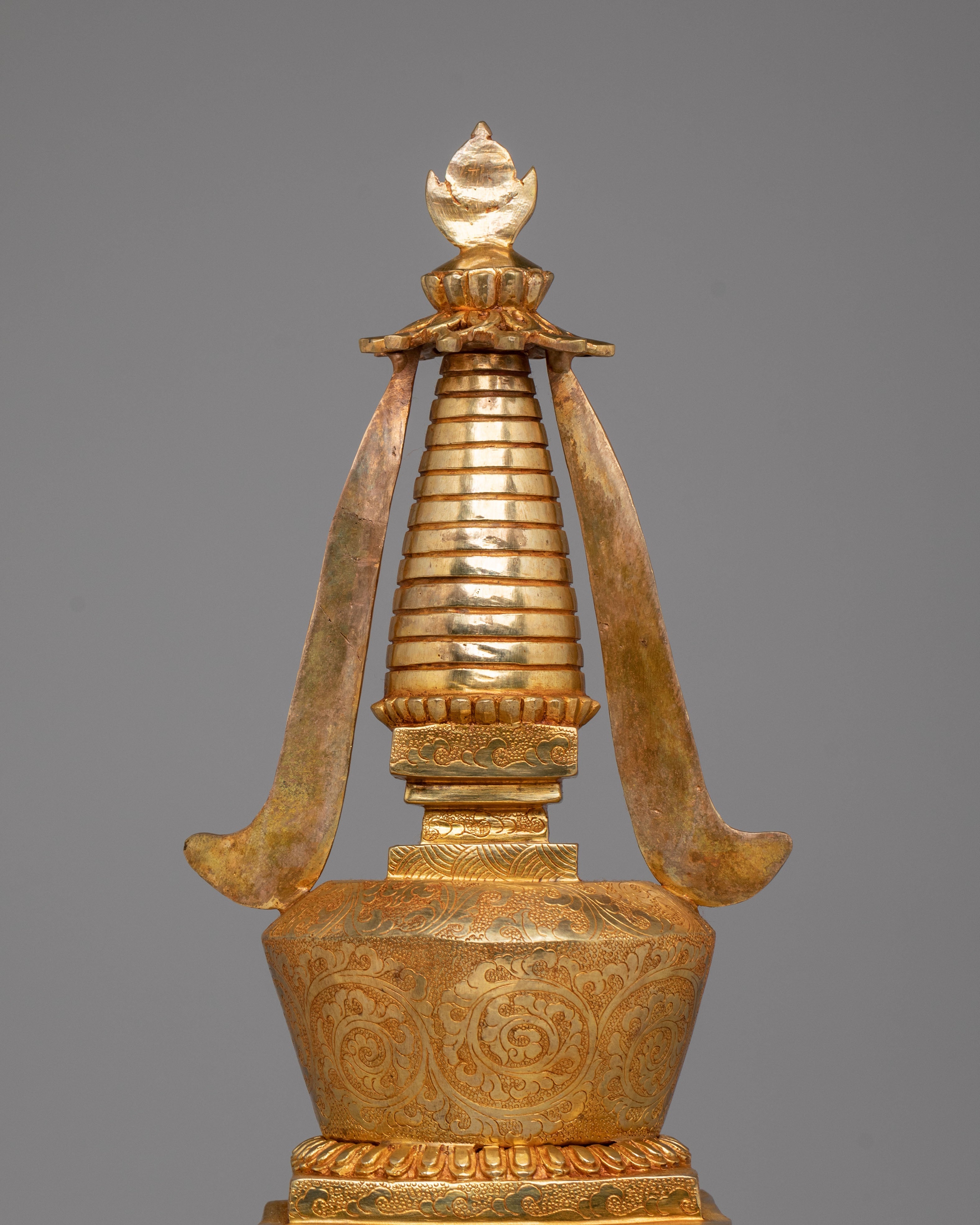 Handmade Buddhist Stupa for Peace | Symbol of Enlightenment