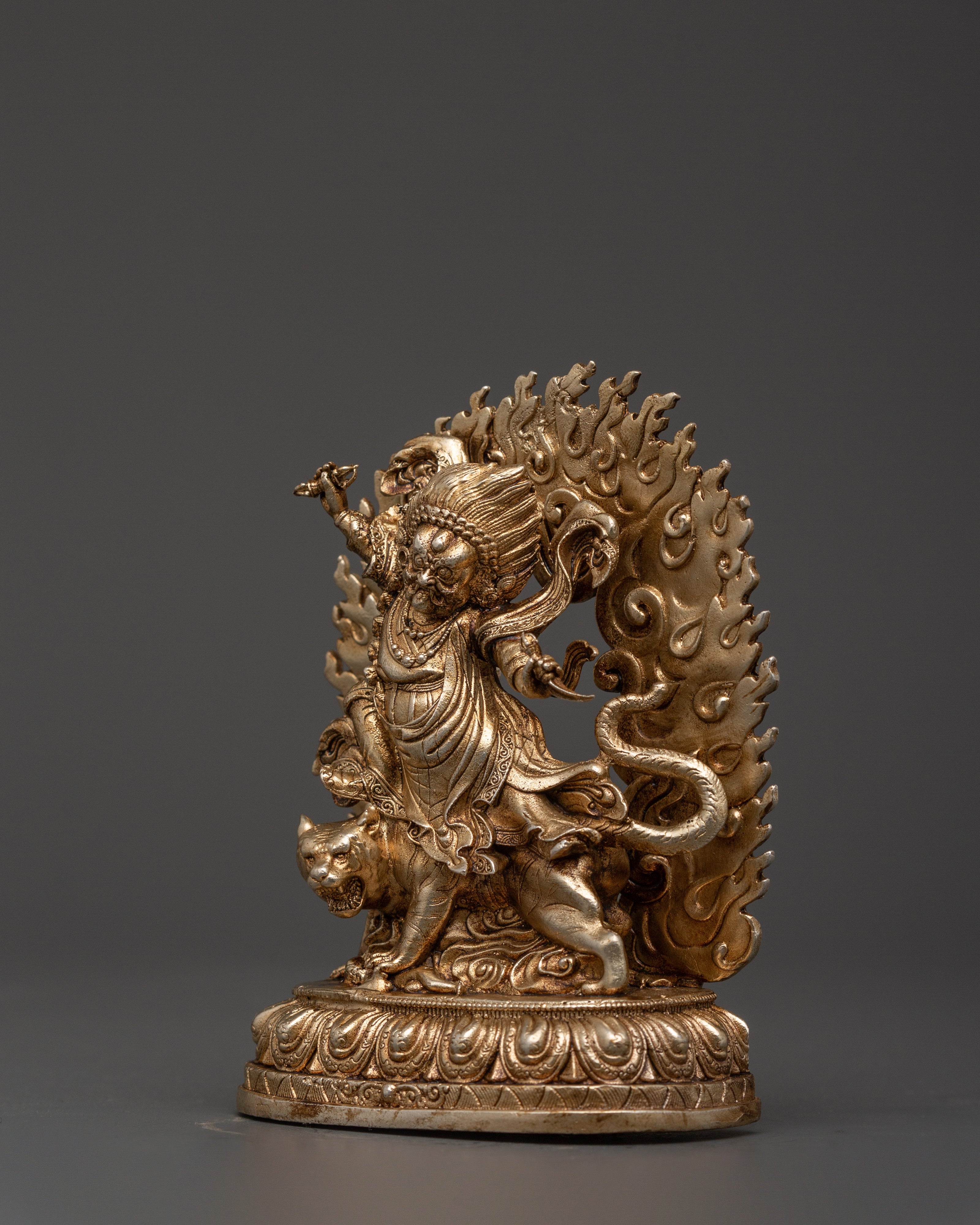 Guru Dorje Drollo Sculpture | A Fierce Statue for Your Spiritual Practice