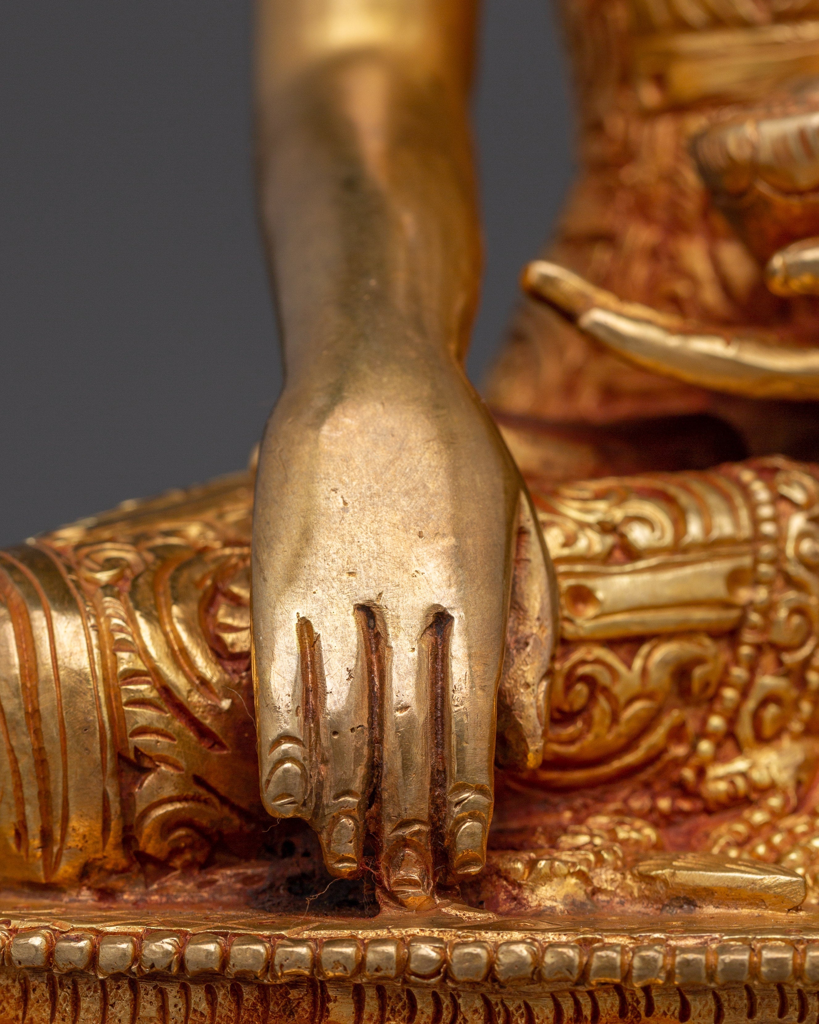 Handmade Serene Shakyamuni Buddha Artwork | Enlightenment Symbol