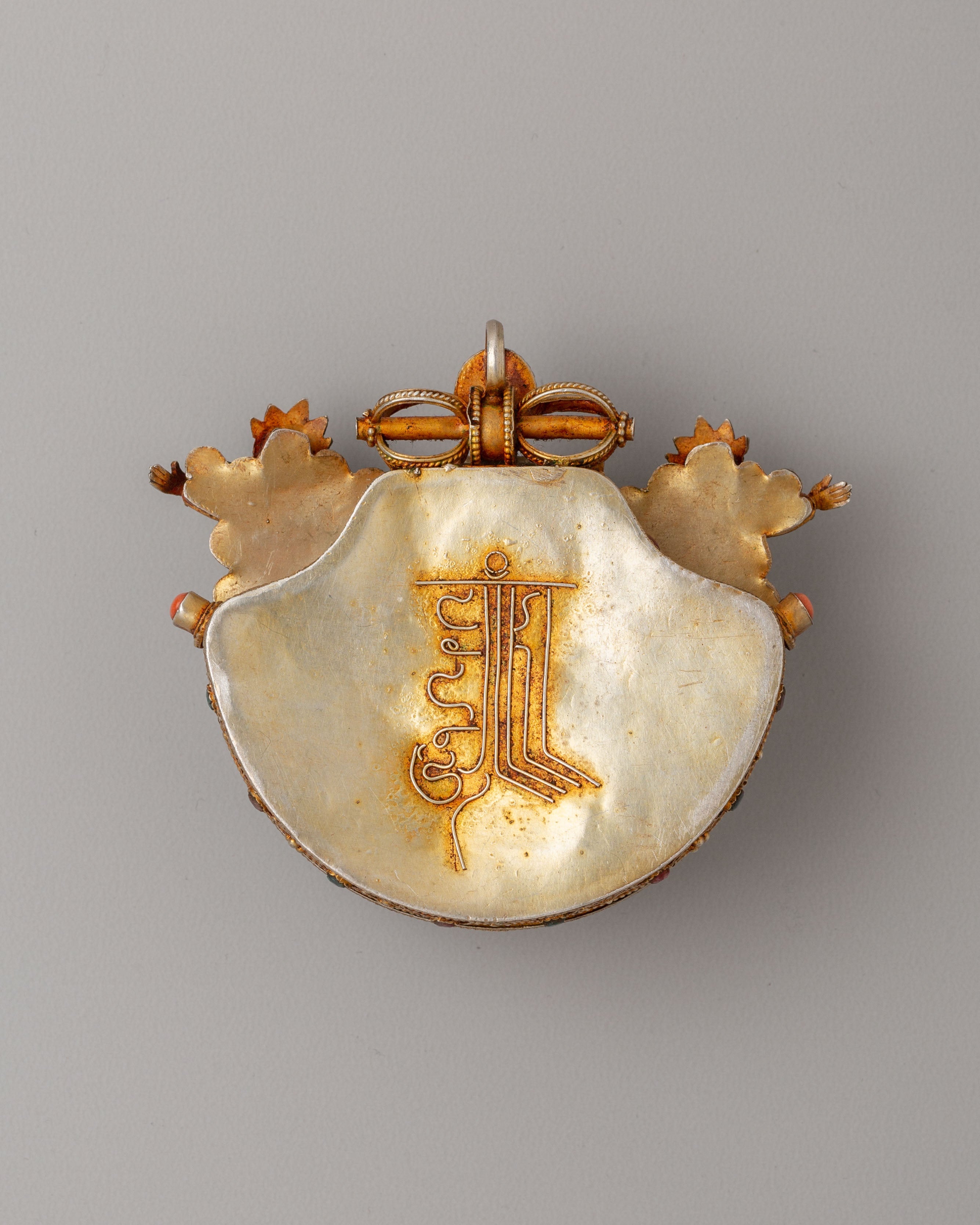 Manjushri Deity Ghau Box Locket | Symbol of Wisdom