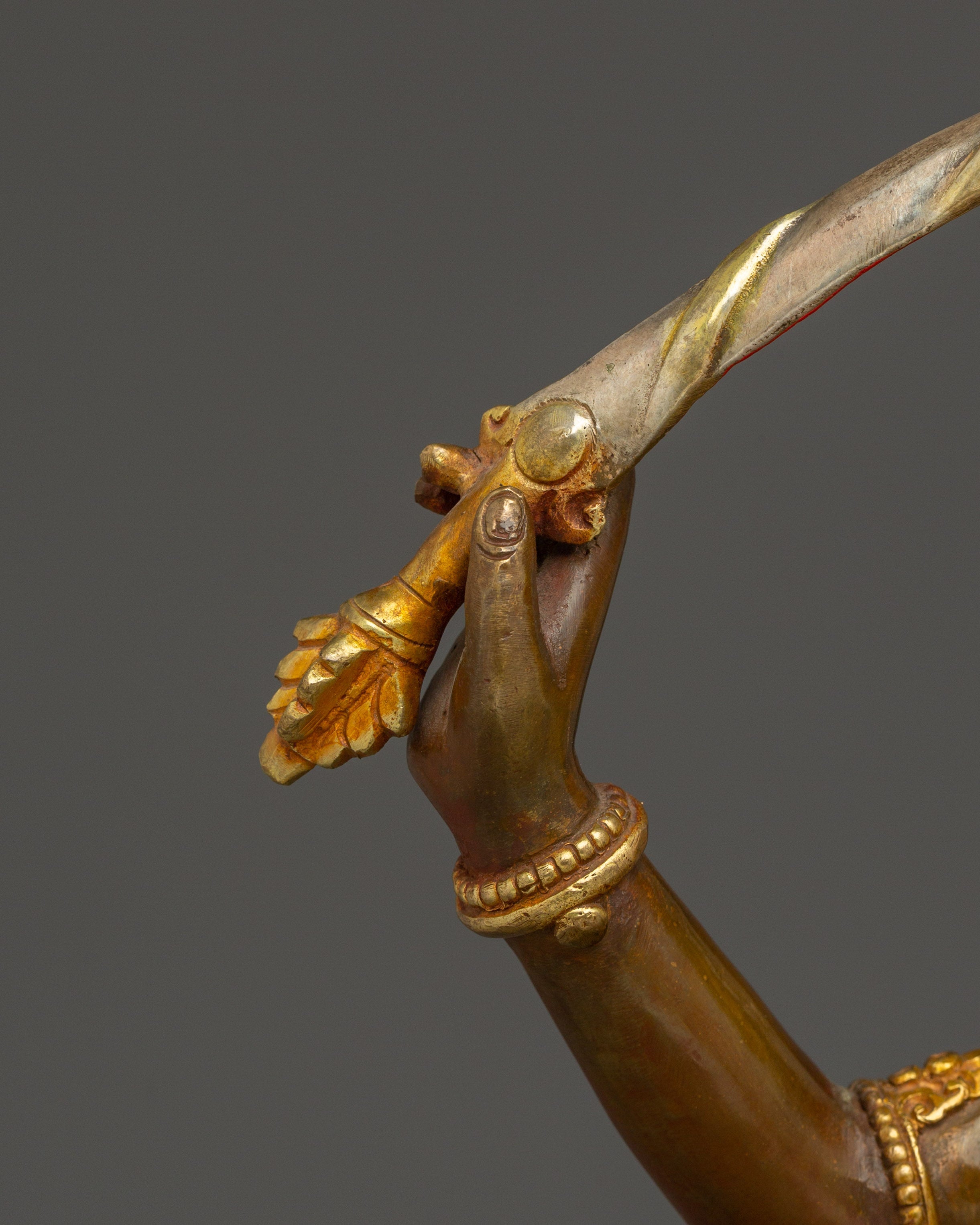 Prajna Bodhisattva Manjushri statue | Wielder of the Flaming Sword