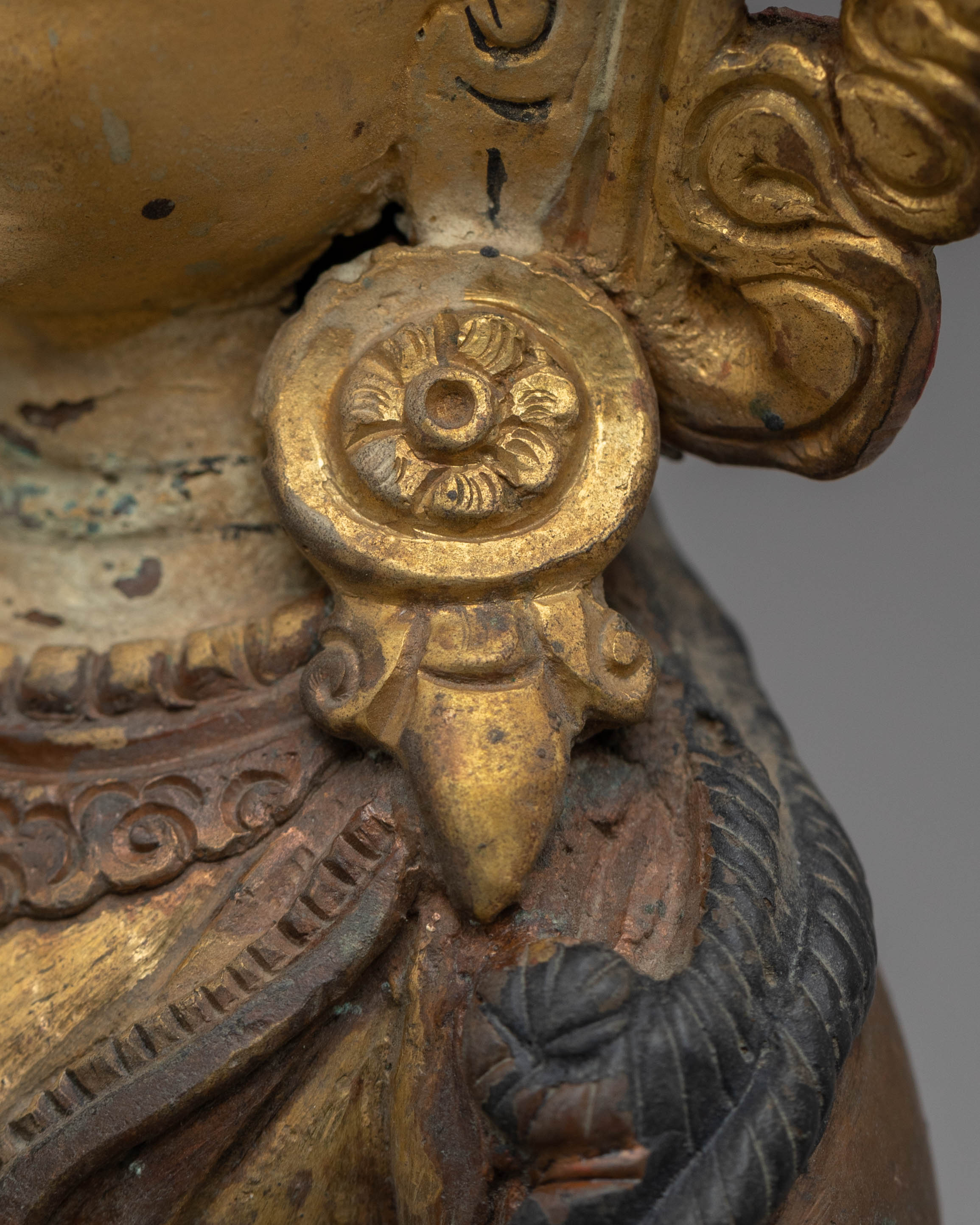 Copper Vajrasattva Sacred Statue | Handcrafted Spiritual Art