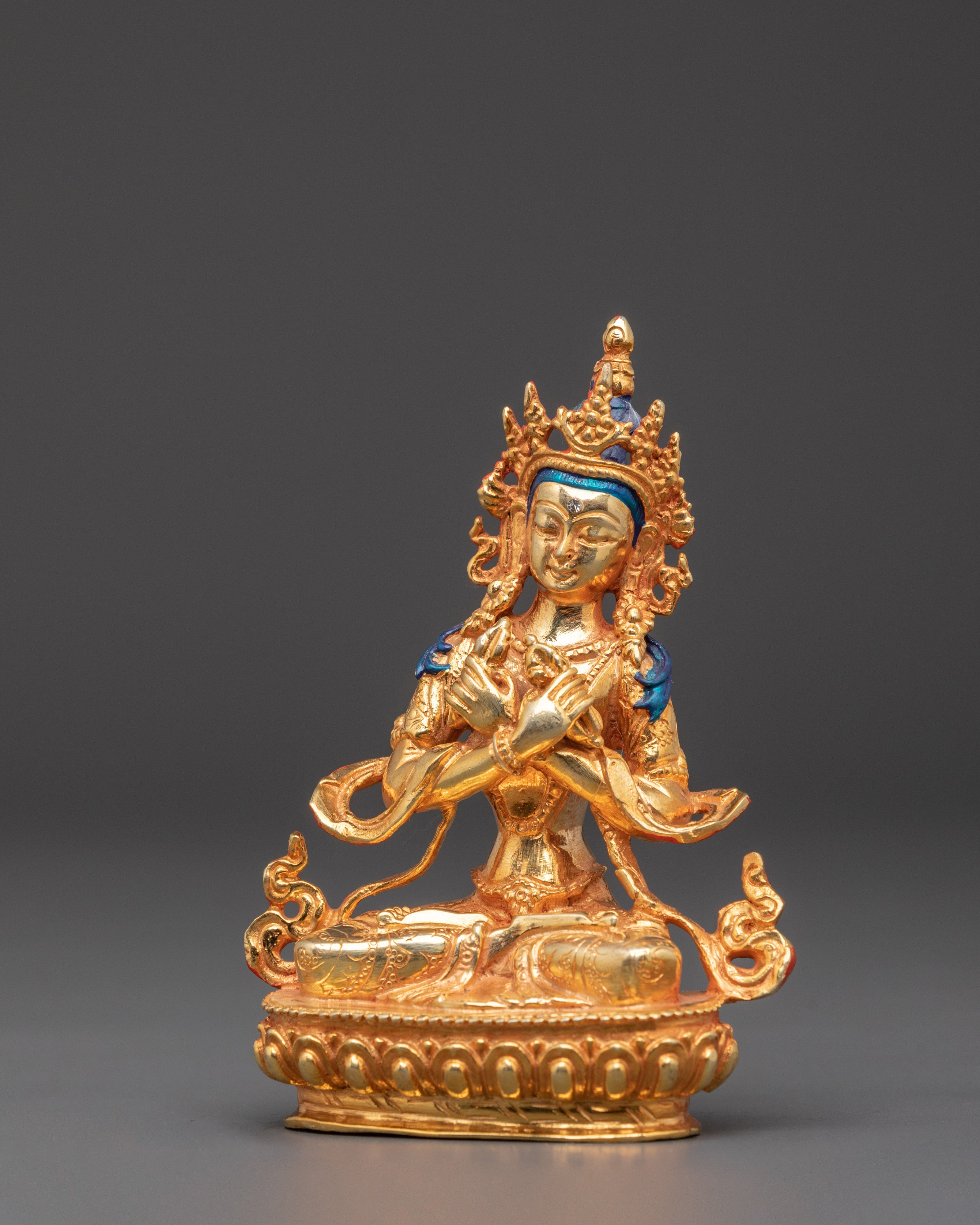 Handcrafted Vajradhara Statue | Tibetan Buddhist Primordial Buddha
