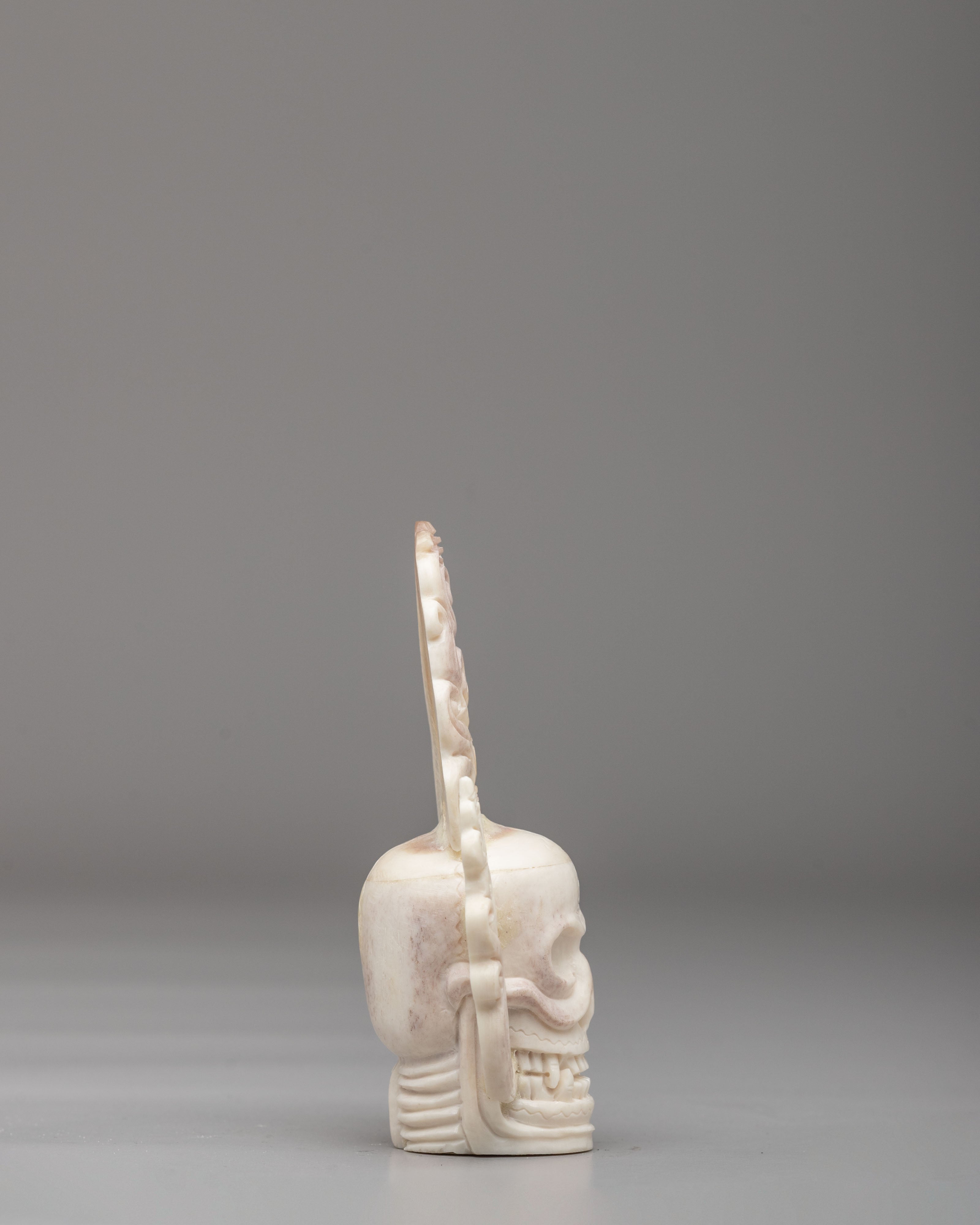 Himalayan Skull Head Set | Traditional Ritual Artifact