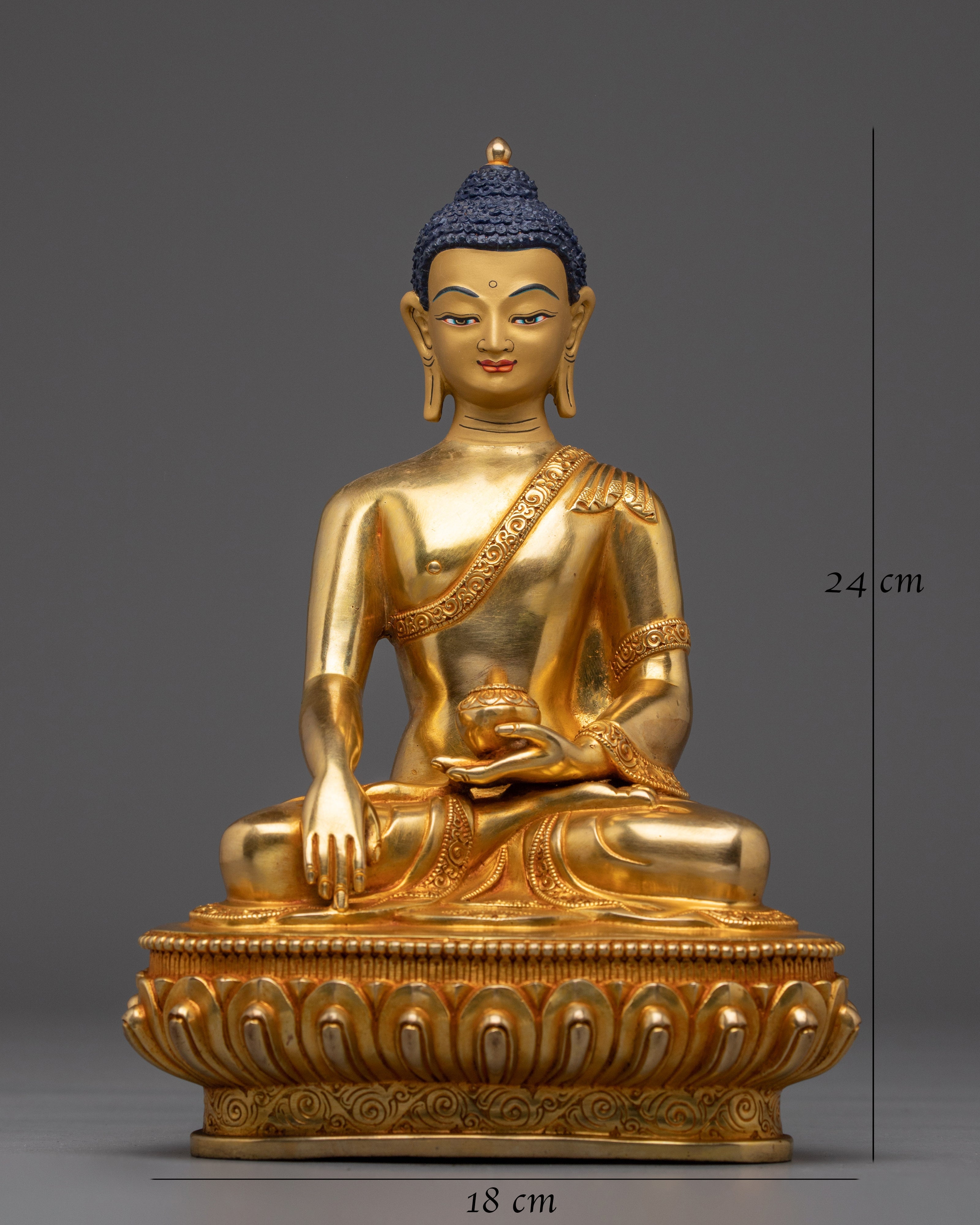 Sculpture of Shakyamuni Buddha | Buddhist Statue for Meditation