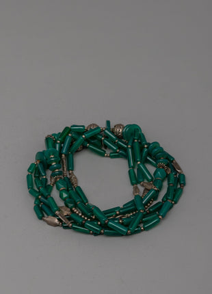 Gemstone Necklace with White Metal | Perfect for Meditation & Fashion