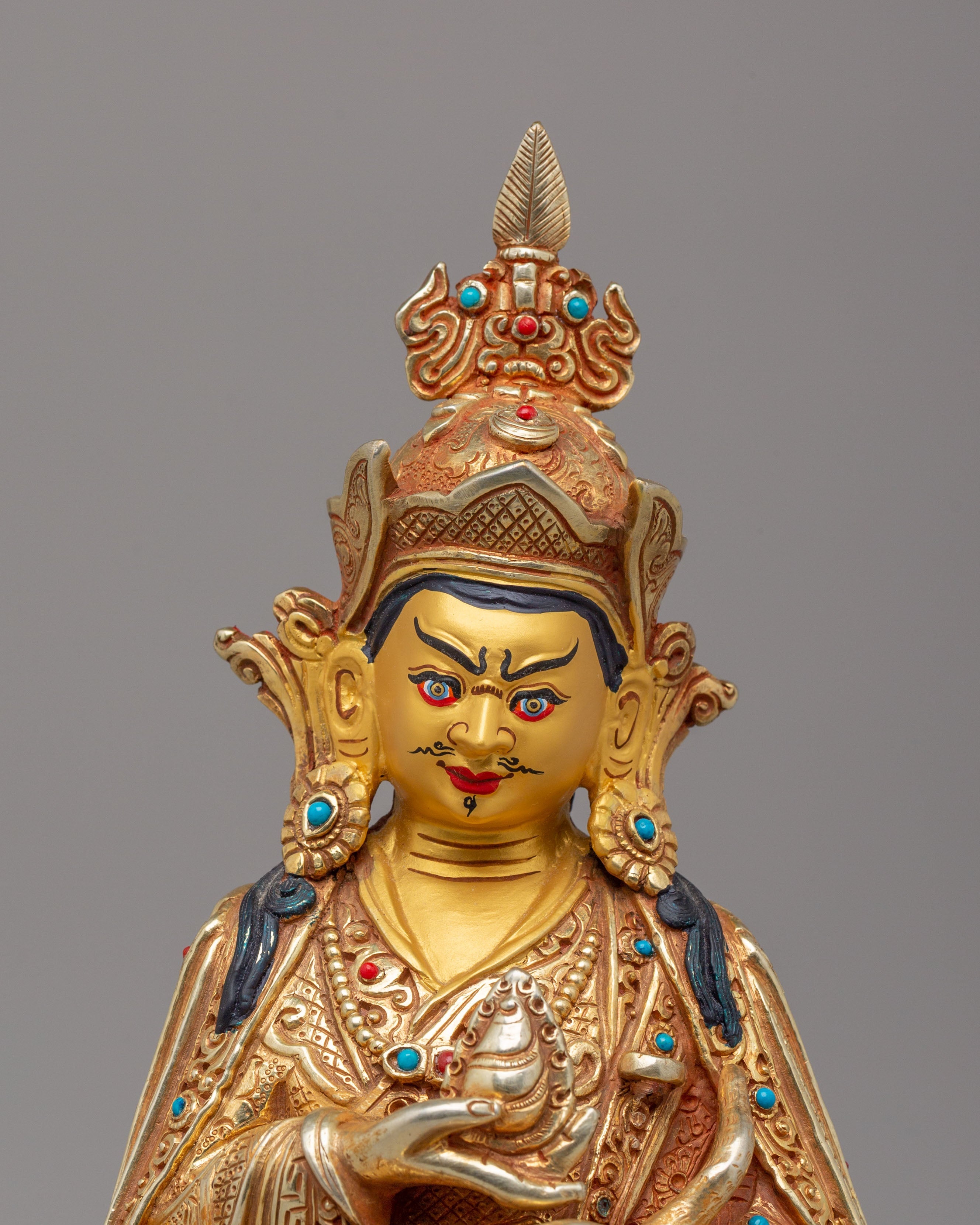 Tibetan Guru Norla Deity Statue | Perfect Spiritual Home Decor