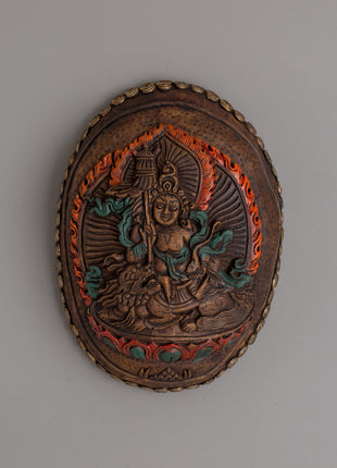Sacred Kapala Skull Cup | Ritual Tool for Spiritual Offerings and Enlightenment