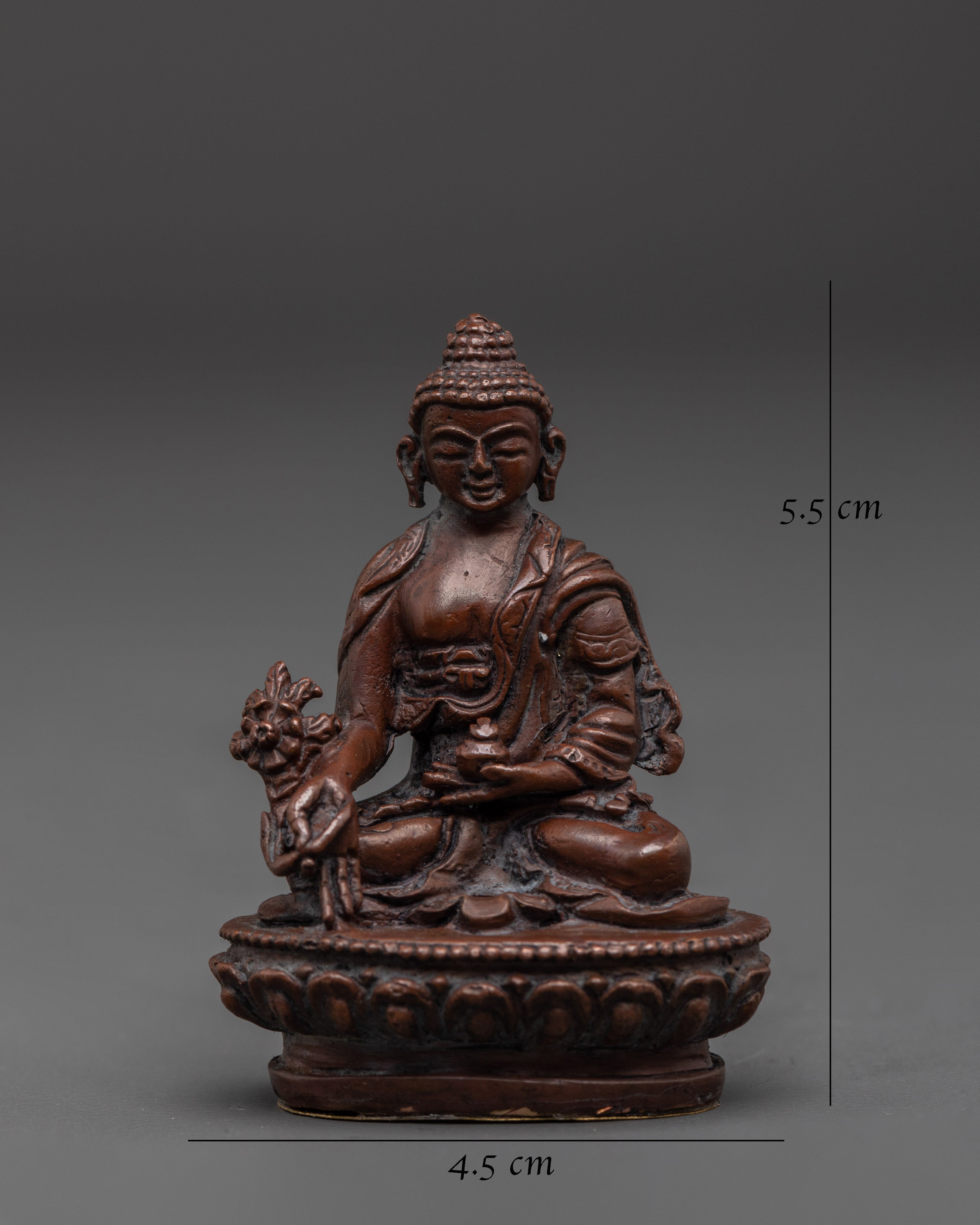 Spiritual Healing Medicine Buddha Statue | Tibetan Buddha of Health and Serenity