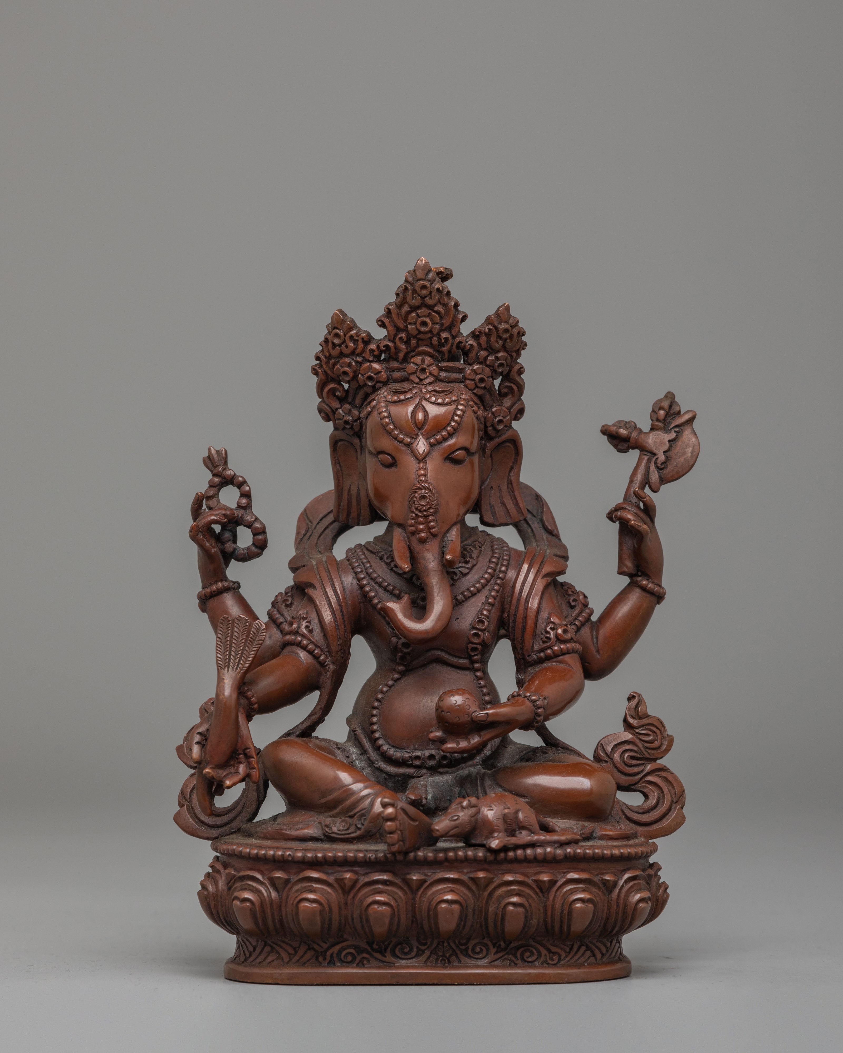Sacred Hindu Deity Ganesh Statue | Spiritual Home Decor