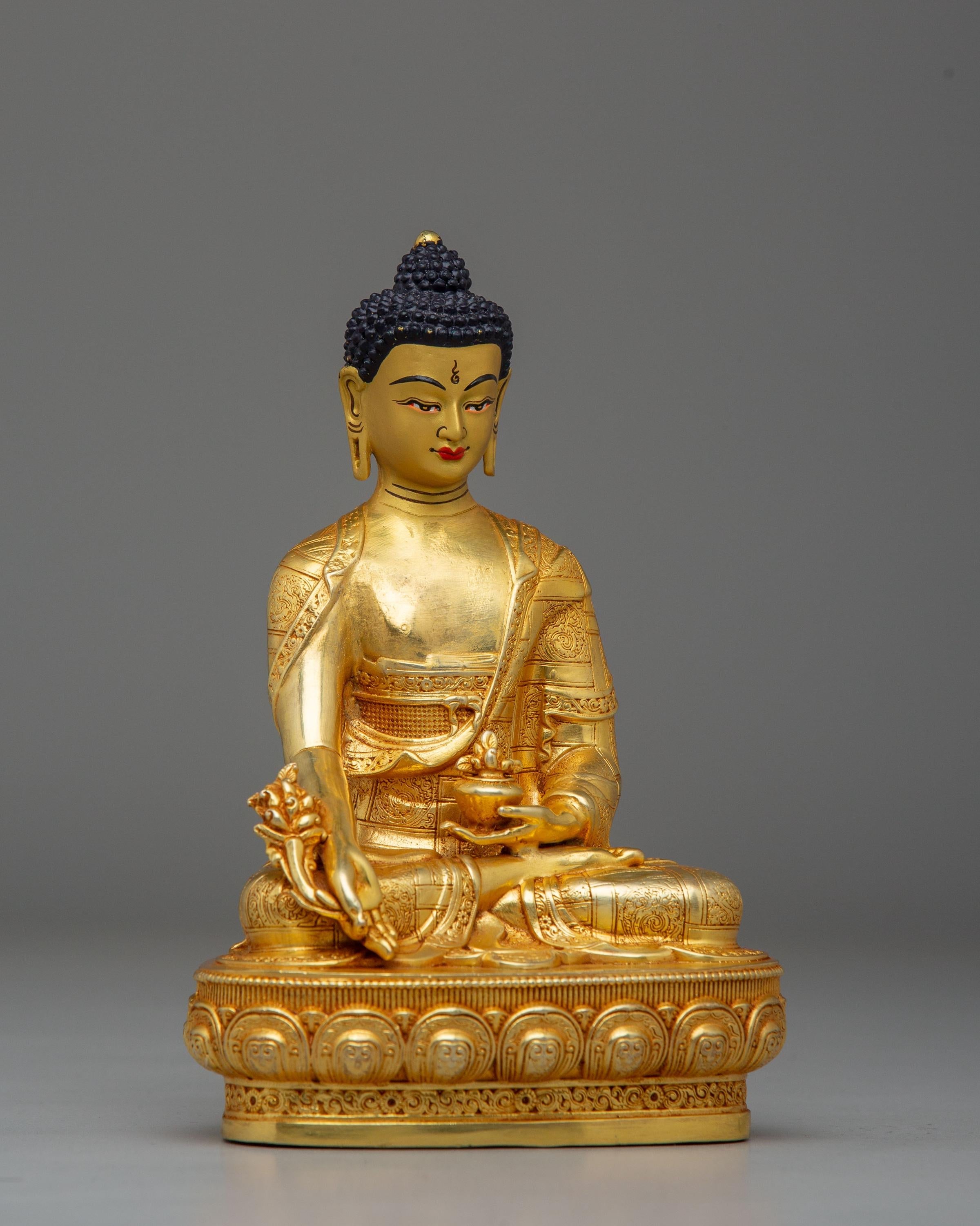 Medicine Buddha Statue with Healing Power | Tibetan Healing Deity