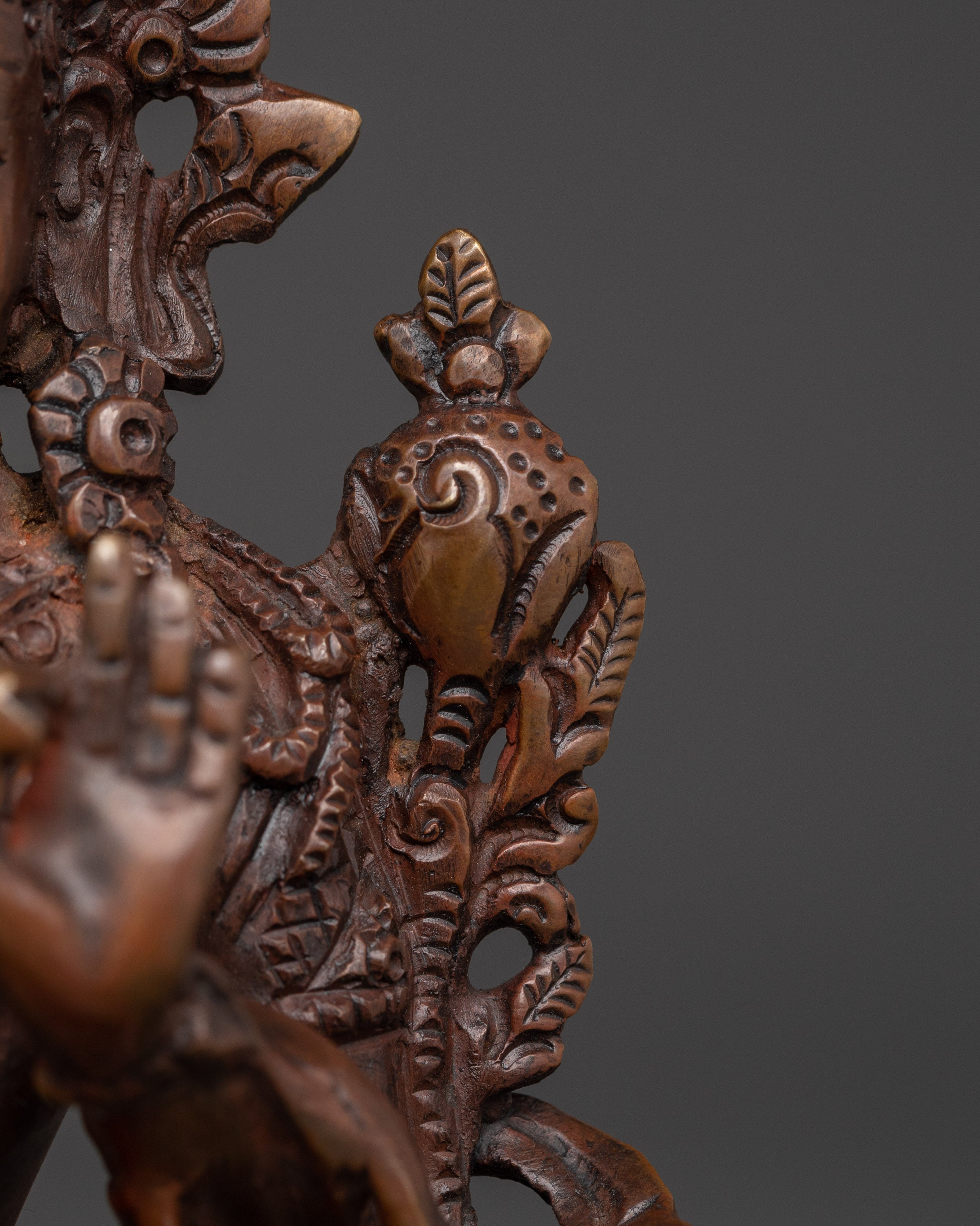 Green Tara Handmade Statue | Oxidized Copper