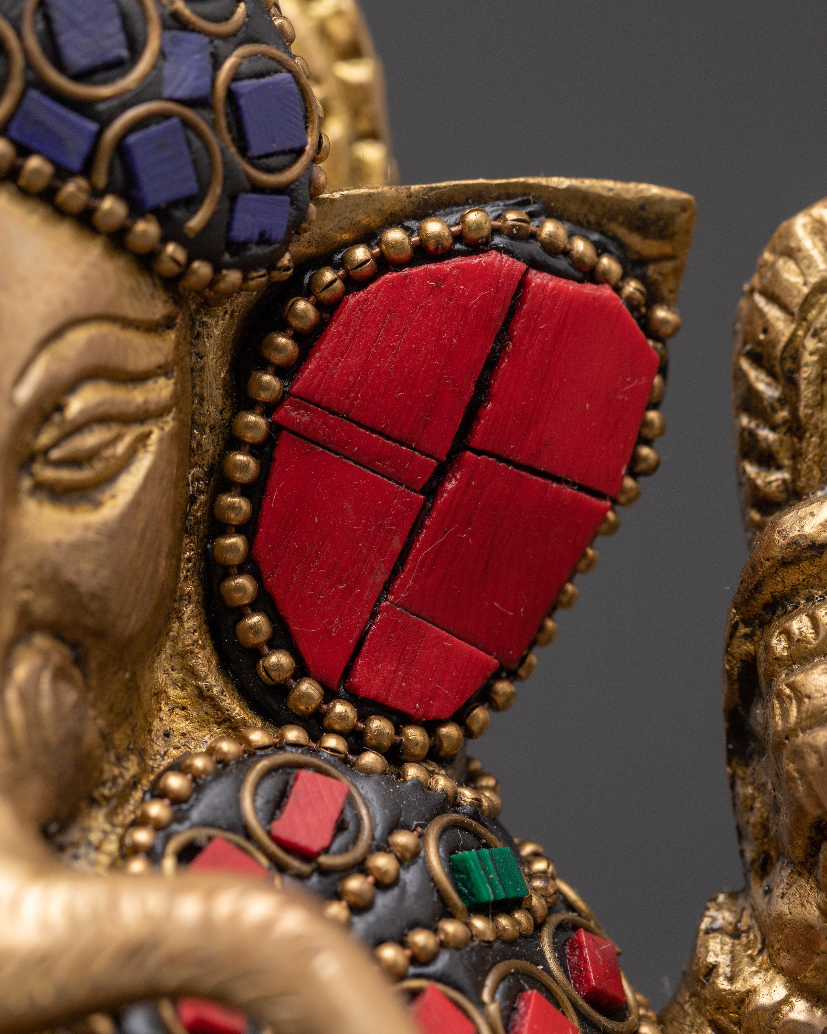 Hindu God Ganesha Statue | Handcrafted Ganesha Idol for Meditation & Blessings