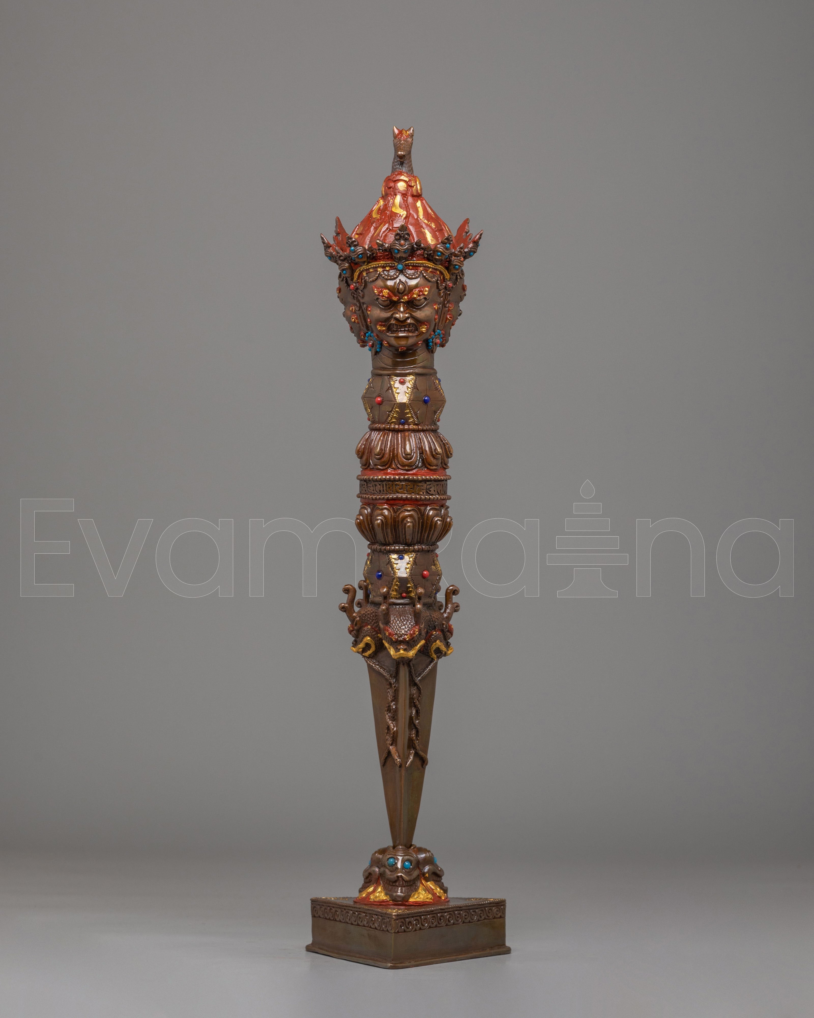 Handmade Buddhist Ritual Dagger Phurba