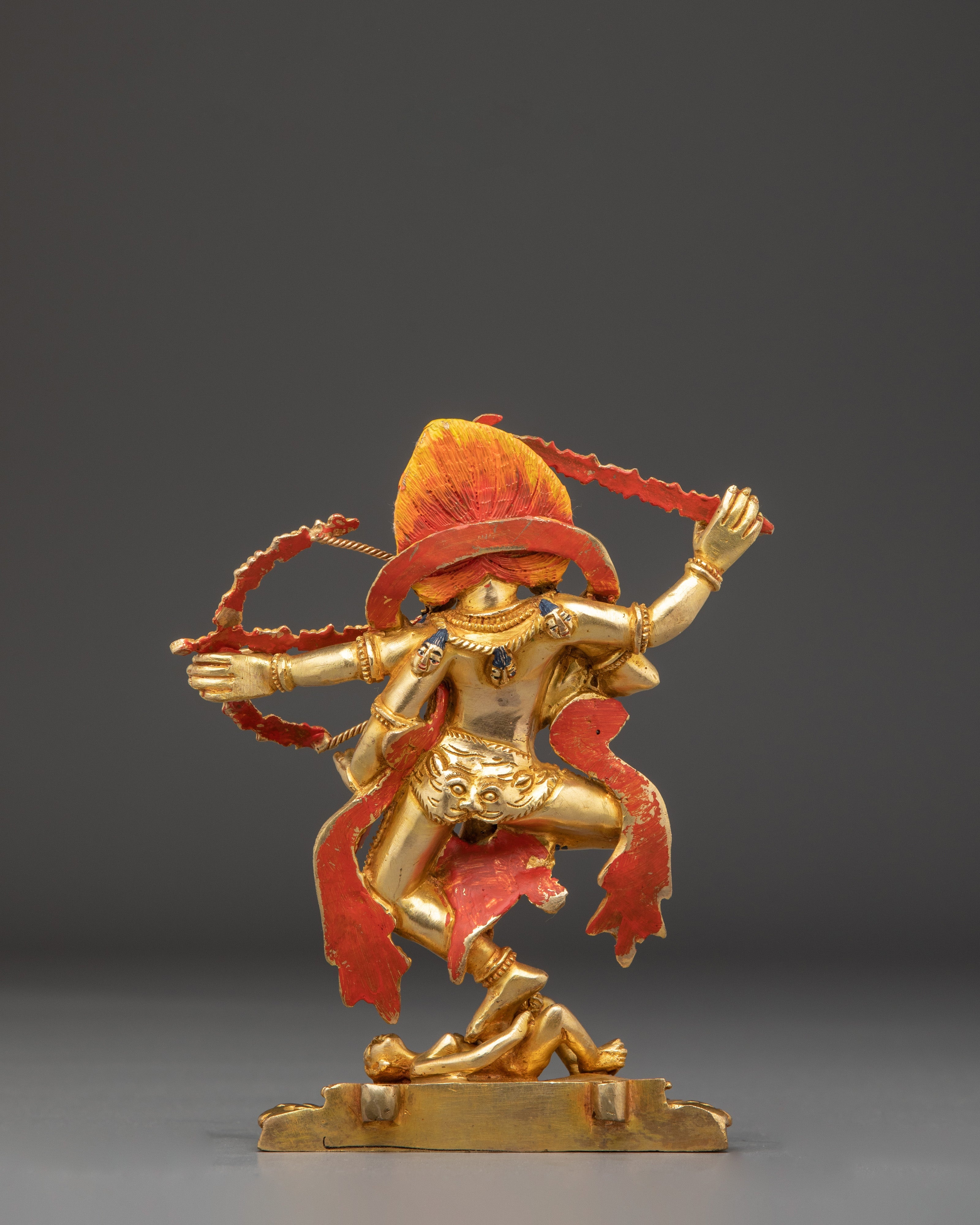 Tibetan Kurukulla Protection Statue | Handcrafted Tibetan Deity