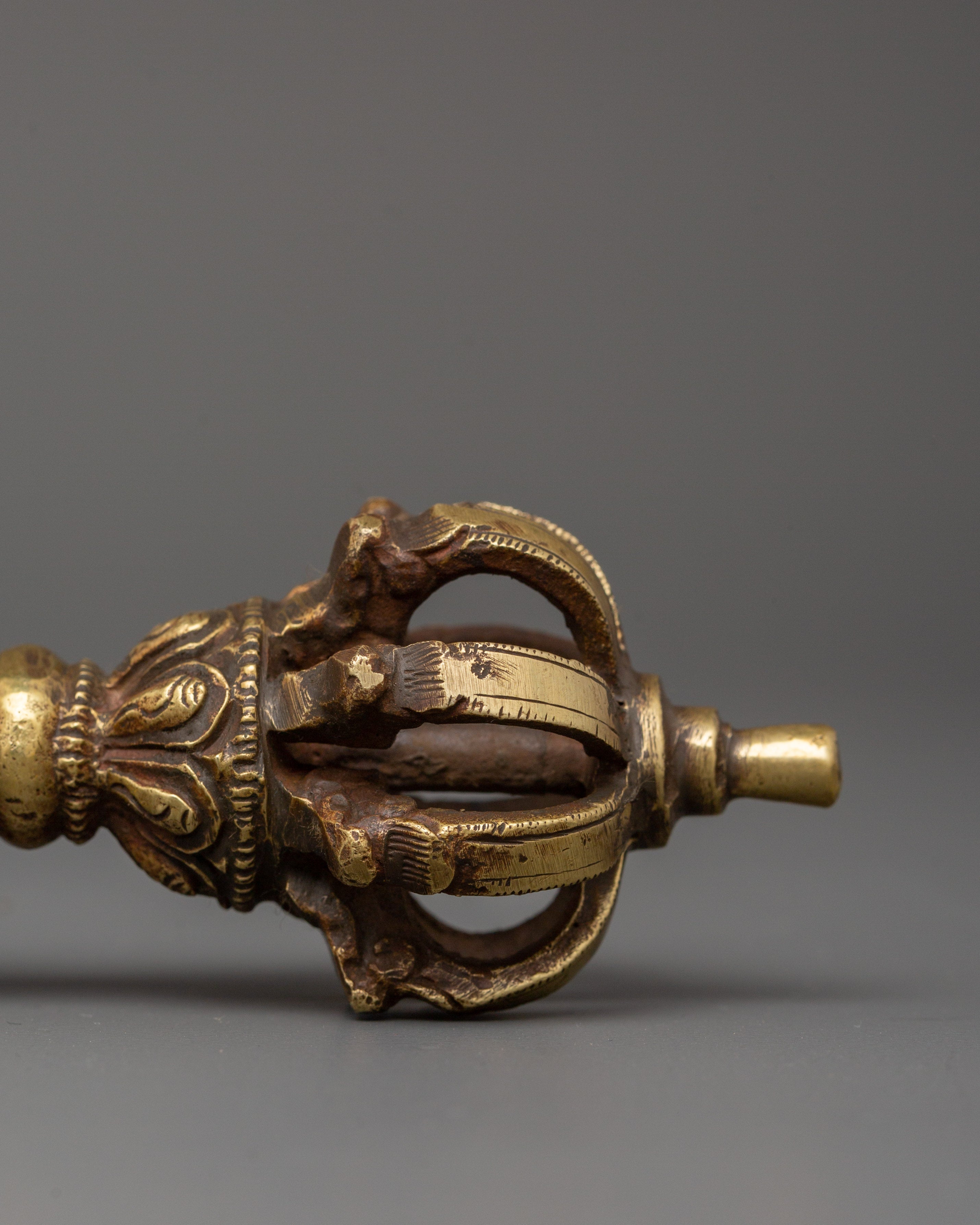 Bell and Vajra Buddhist Ritual Item | Sacred Addition to Spiritual Artifact Collections