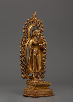 Dipankara Enlightened Deity Statue | Buddha of Light and Wisdom